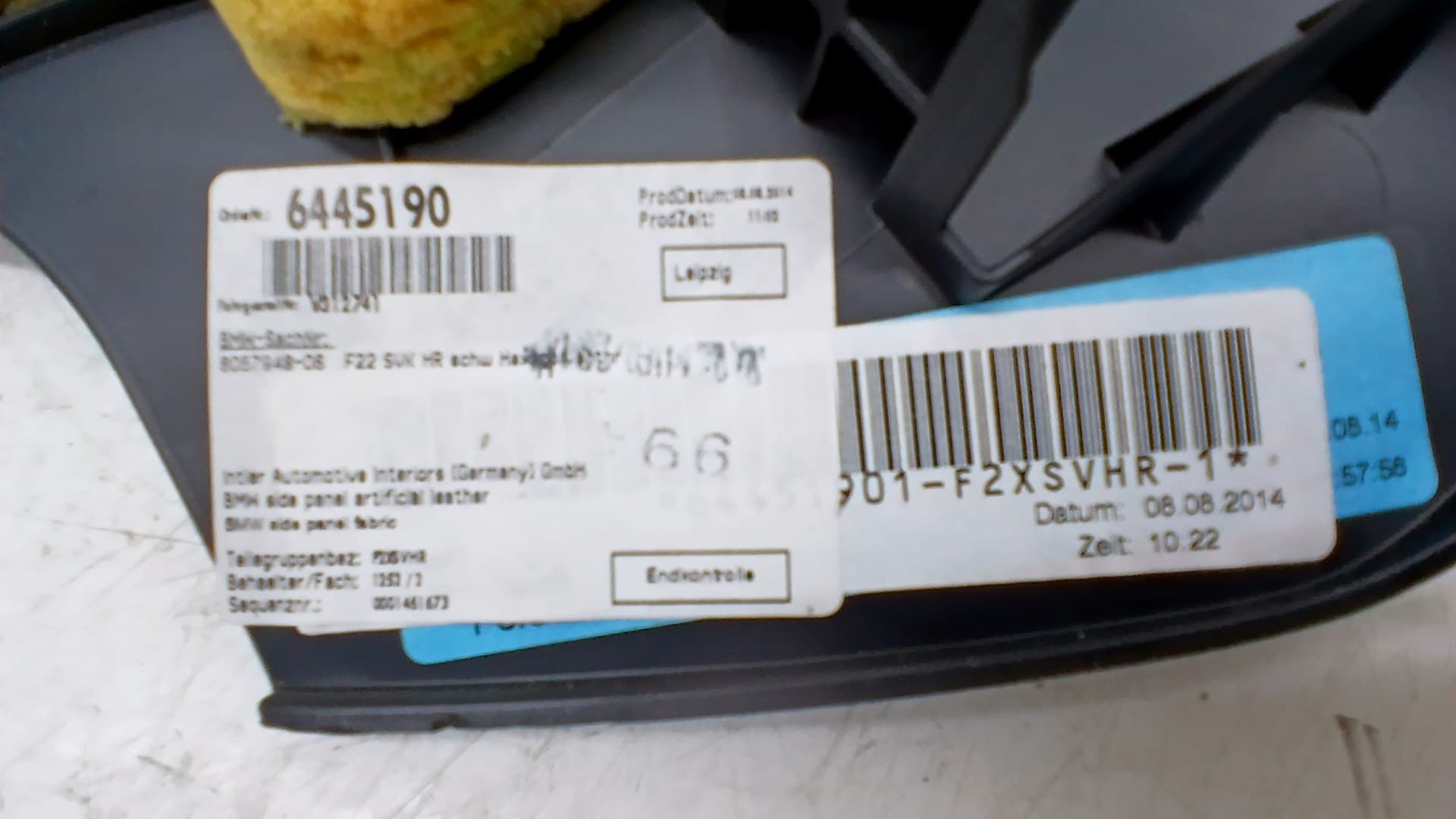 Guarnecido puerta trasera derecha BMW SERIE 2 COUPE (F22) 2