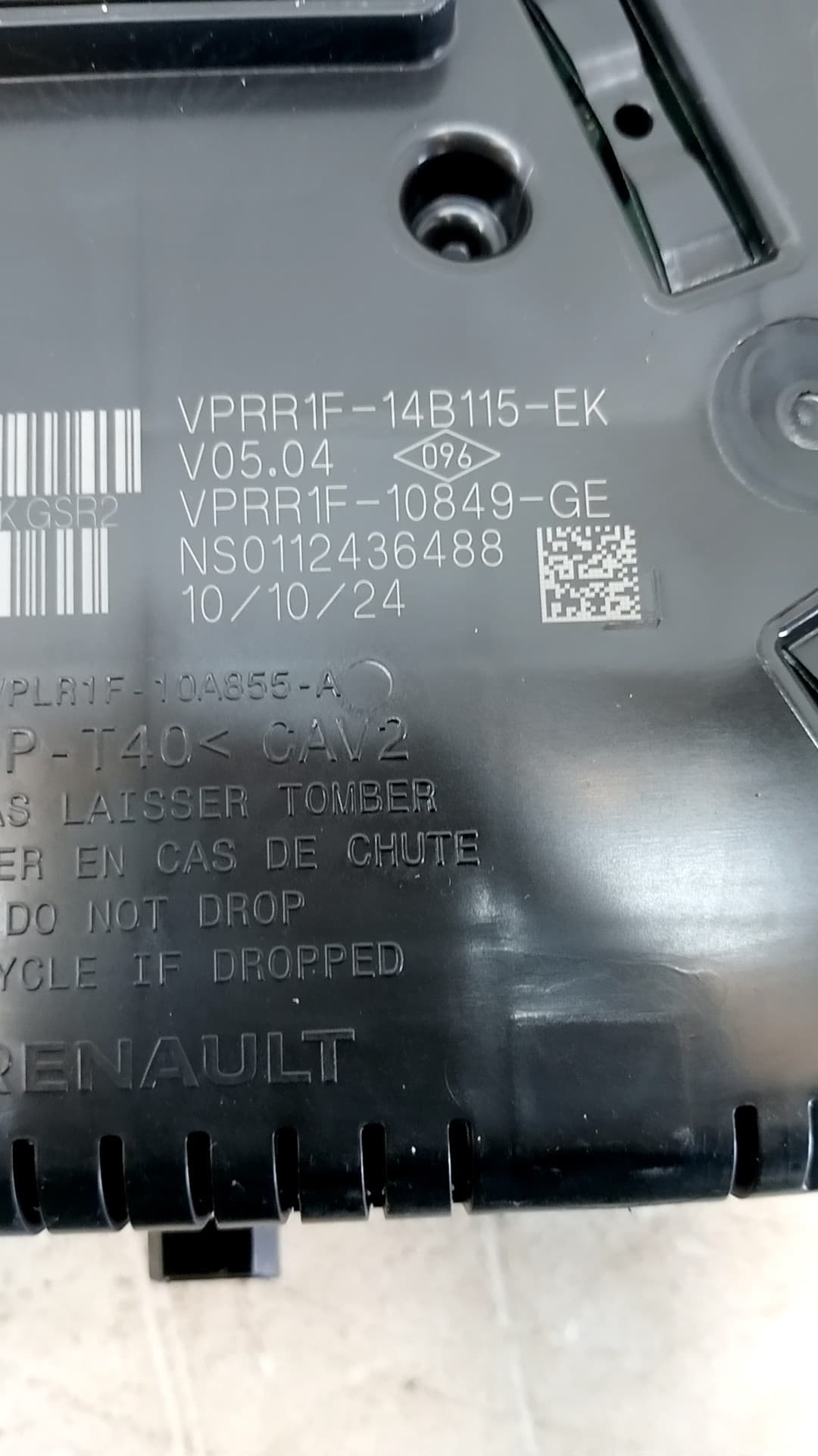 Cuadro instrumentos RENAULT KANGOO