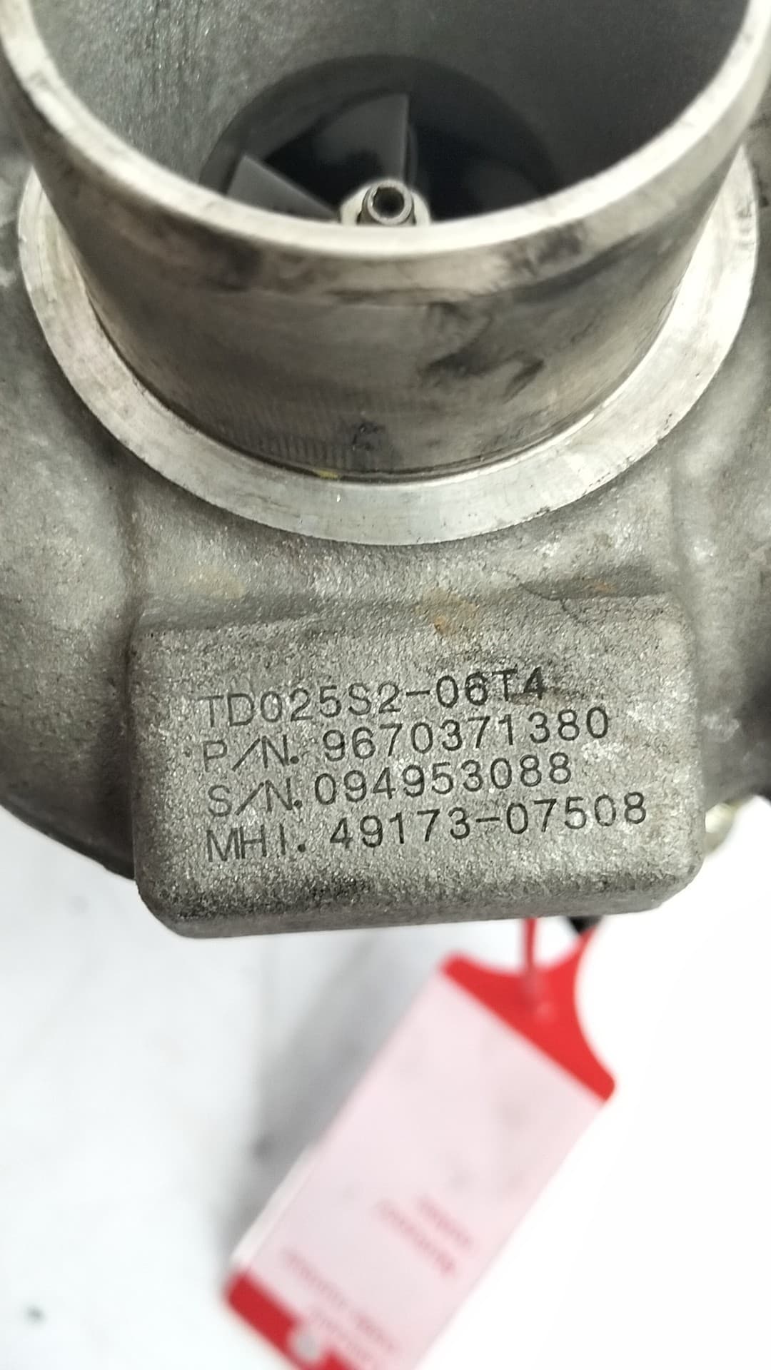 Turbocompresor CITROEN C4 BERLINA 3