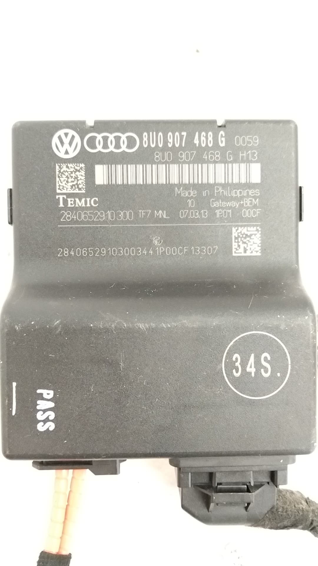 Modulo electronico AUDI A1 SPORTBACK (8XF) 2