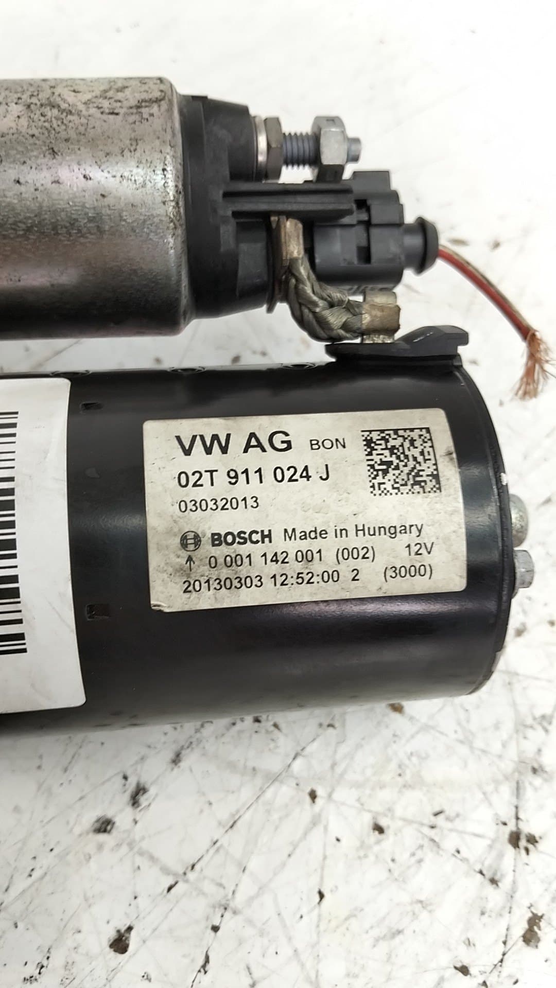 Motor arranque AUDI A1 SPORTBACK (8XF) 3