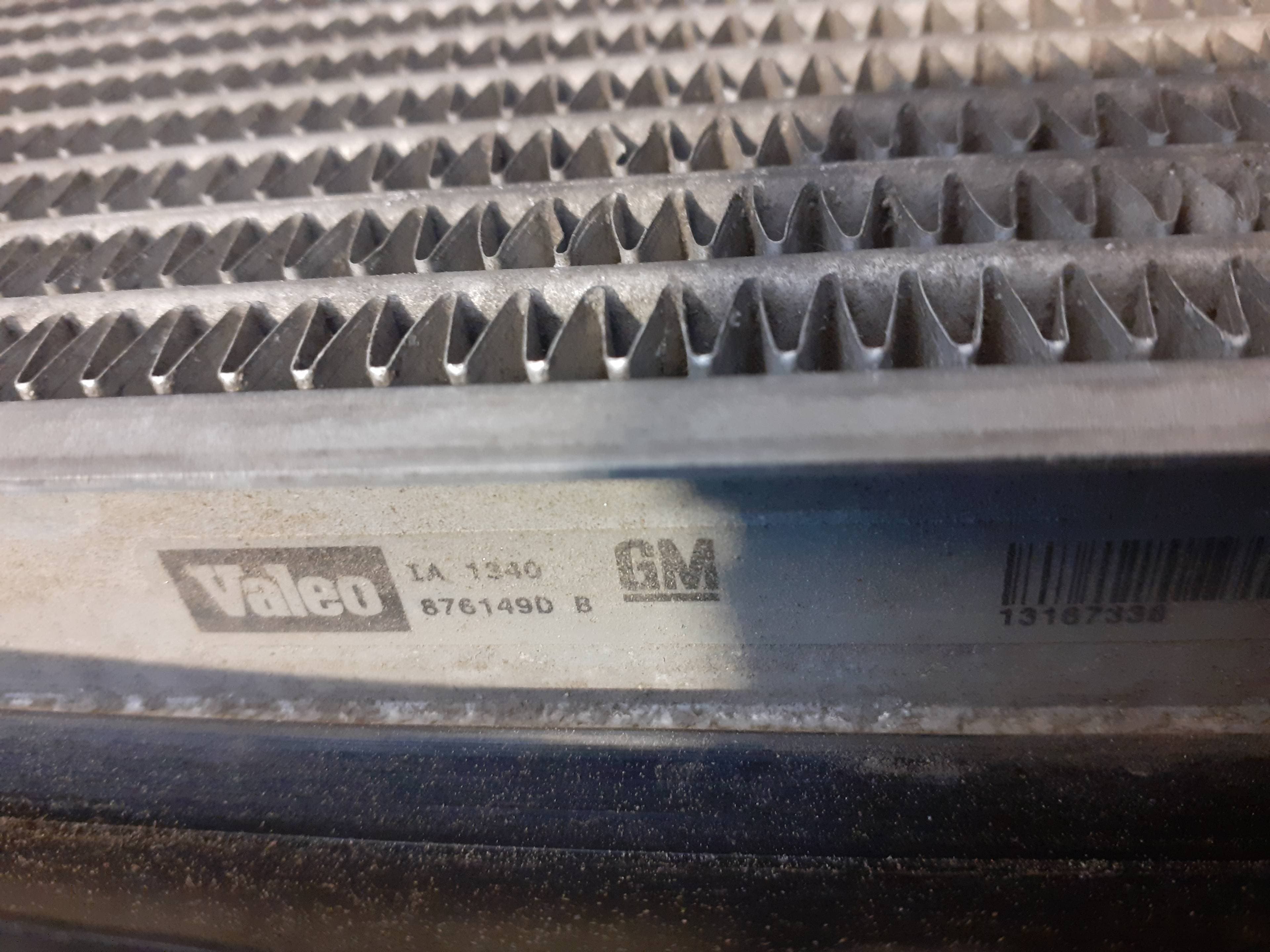 Intercooler OPEL VECTRA C BERLINA 2