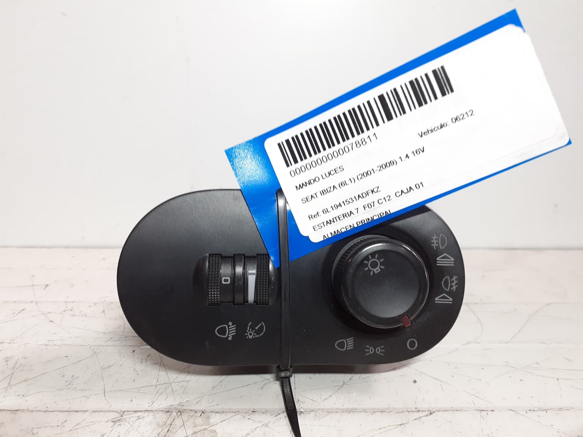 Mando luces SEAT IBIZA (6L1)