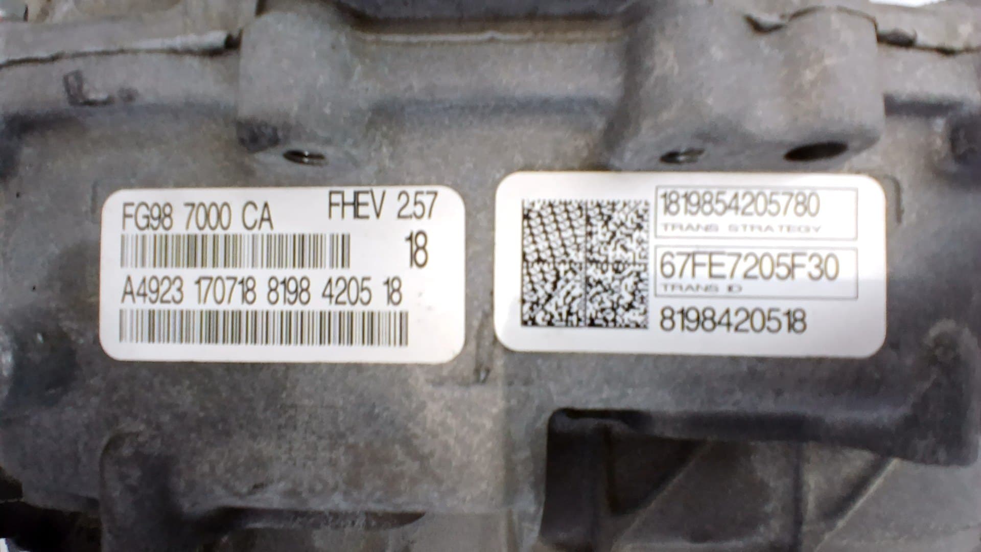 Caja cambios FORD MONDEO 2