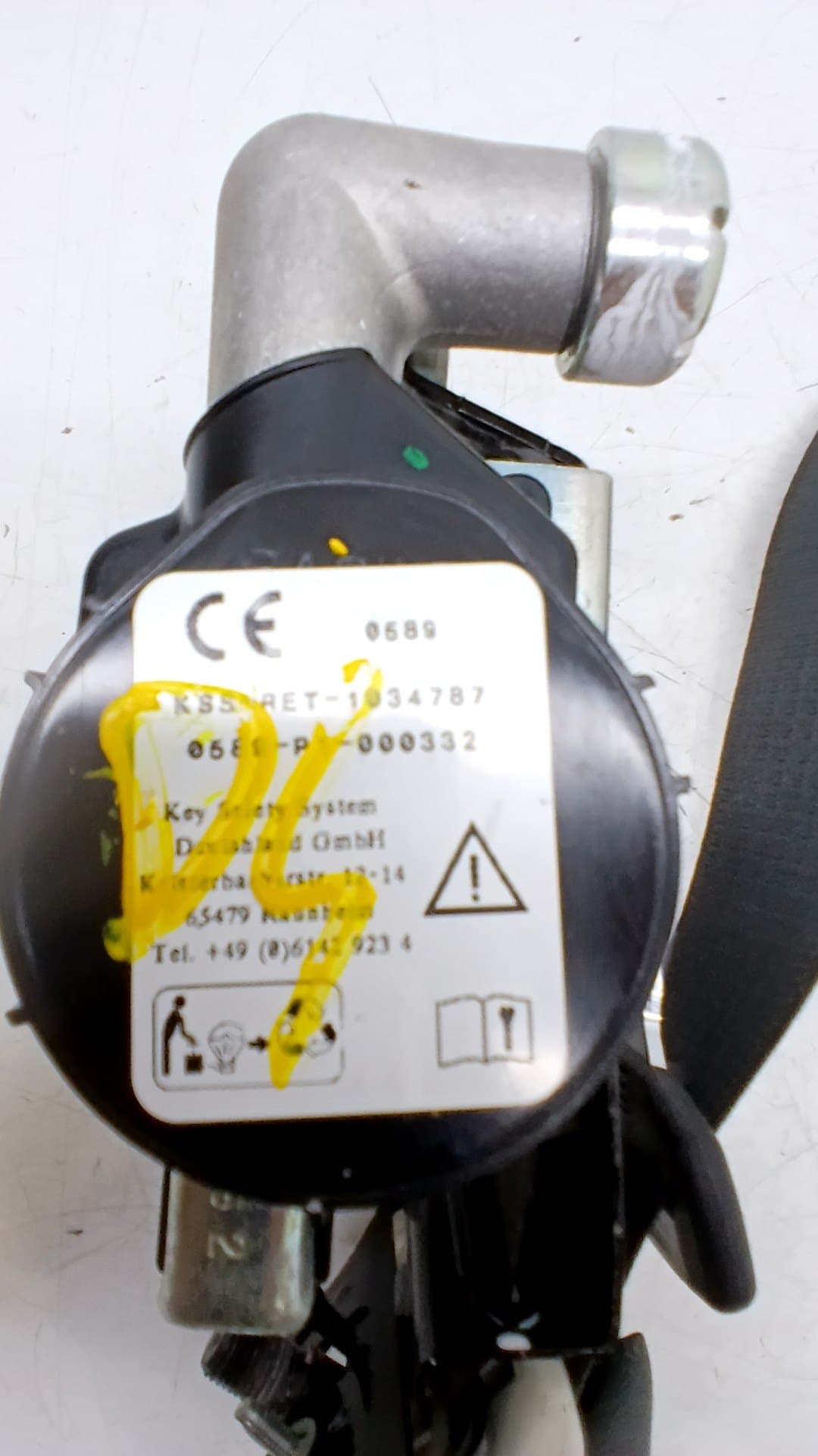 Cinturon seguridad delantero derecho FORD MONDEO 2