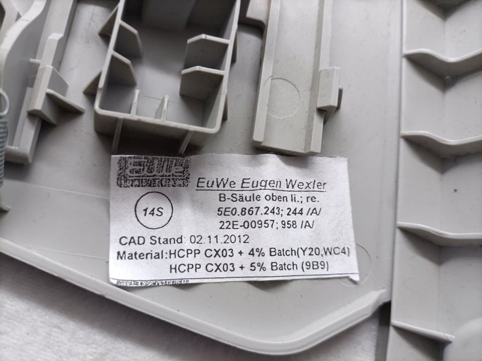 Plastico SKODA OCTAVIA COMBI (5E5) 3