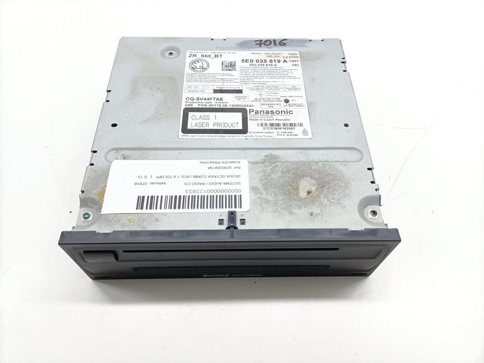 Sistema audio / radio cd SKODA OCTAVIA COMBI (5E5) 3