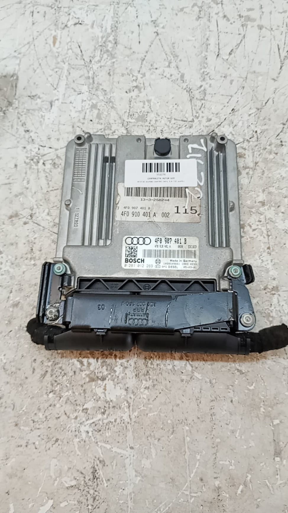Centralita motor uce AUDI A6 ALLROAD QUATTRO (4GH) 3
