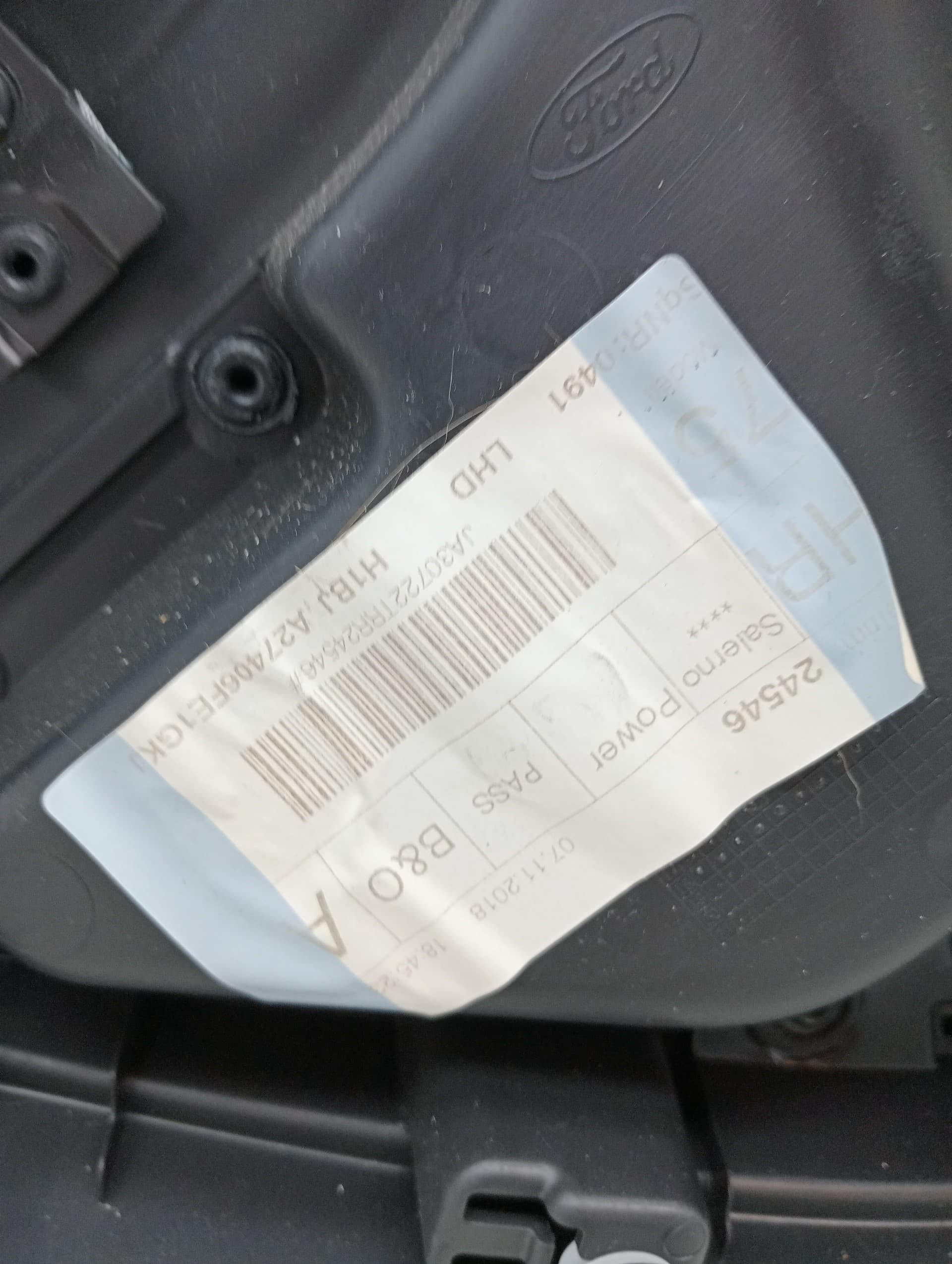 Guarnecido puerta trasera derecha FORD FIESTA (CE1) 2