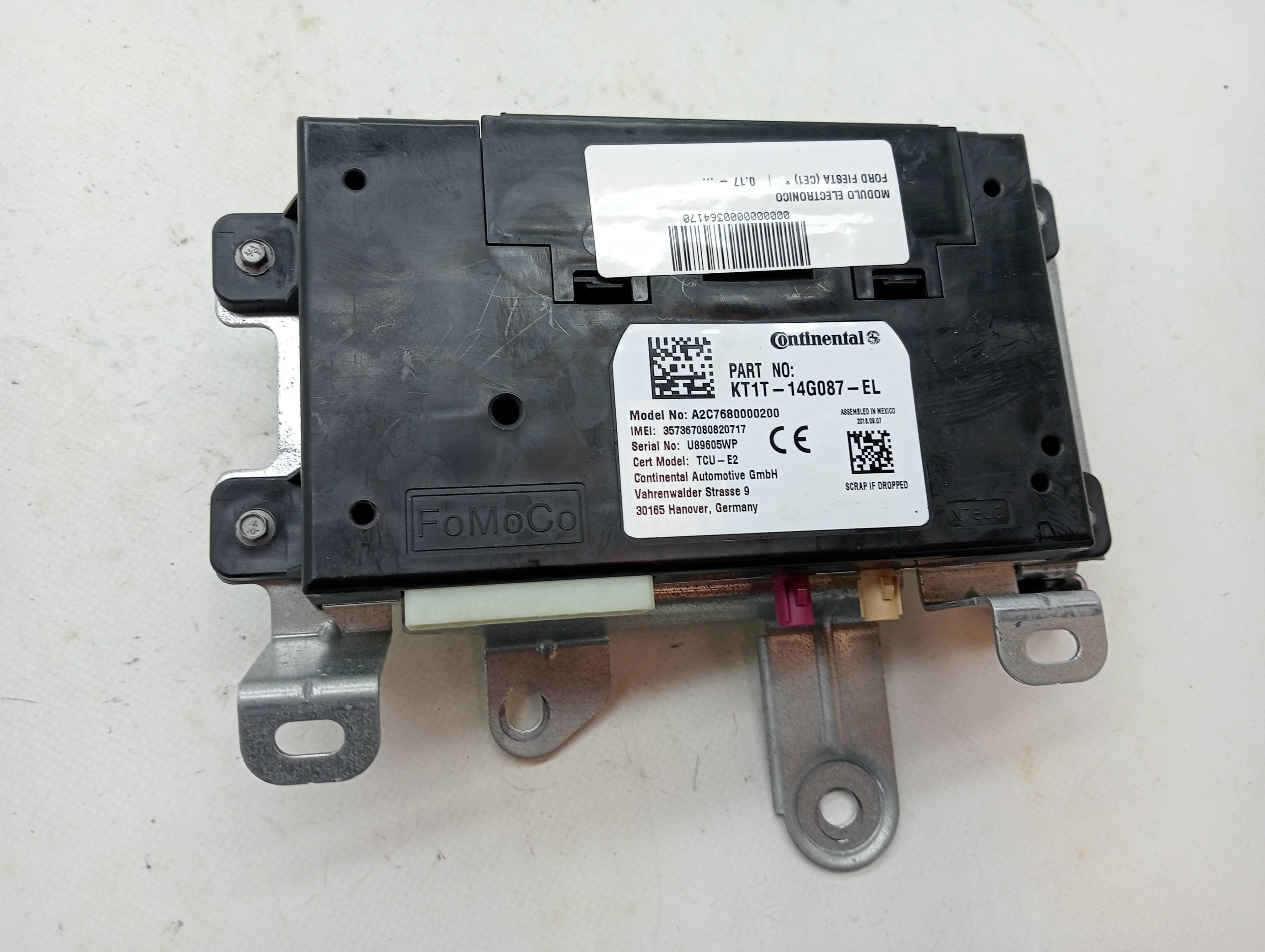 Modulo electronico FORD FIESTA (CE1)