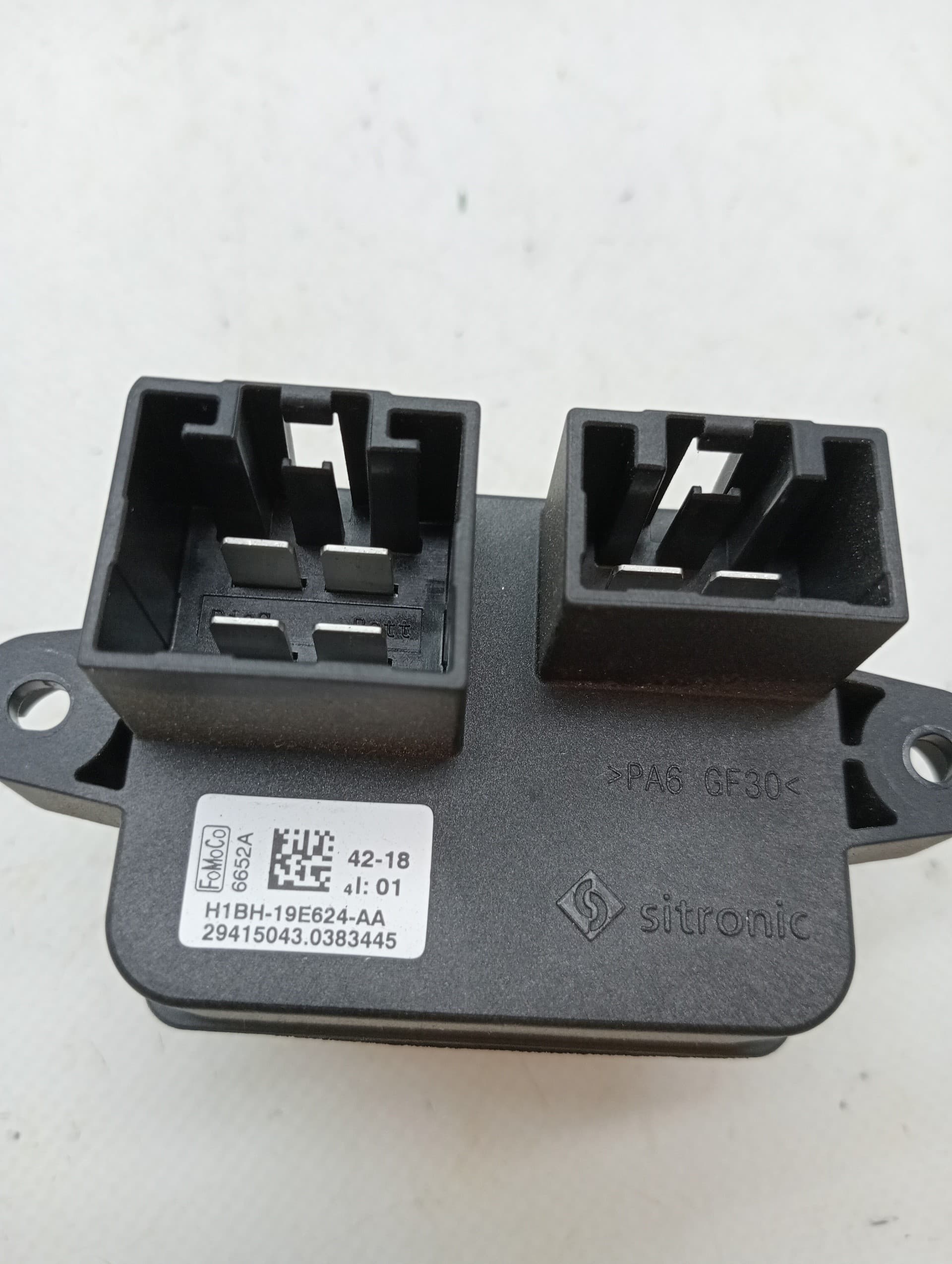 Resistencia calefaccion FORD FIESTA (CE1) 2