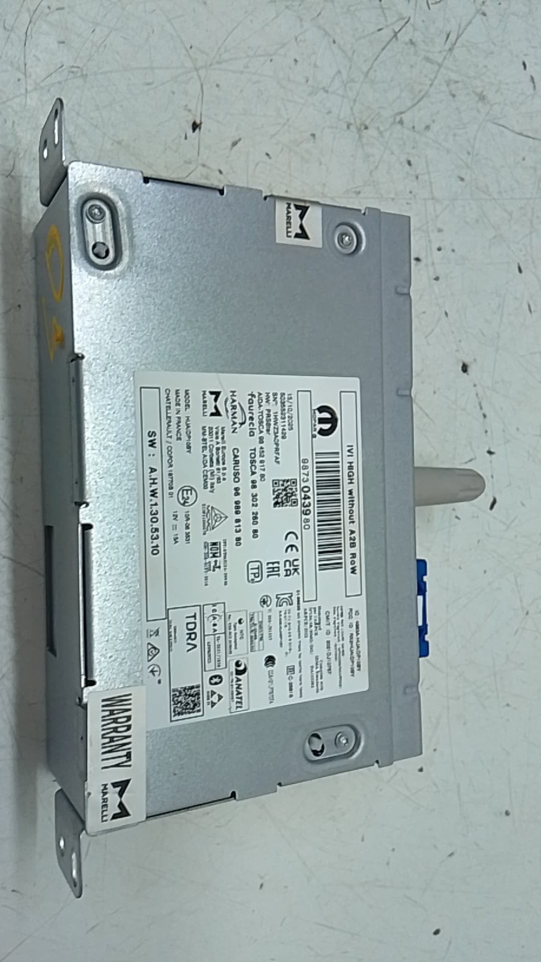 Sistema audio / radio cd PEUGEOT 2008 (P1) 3