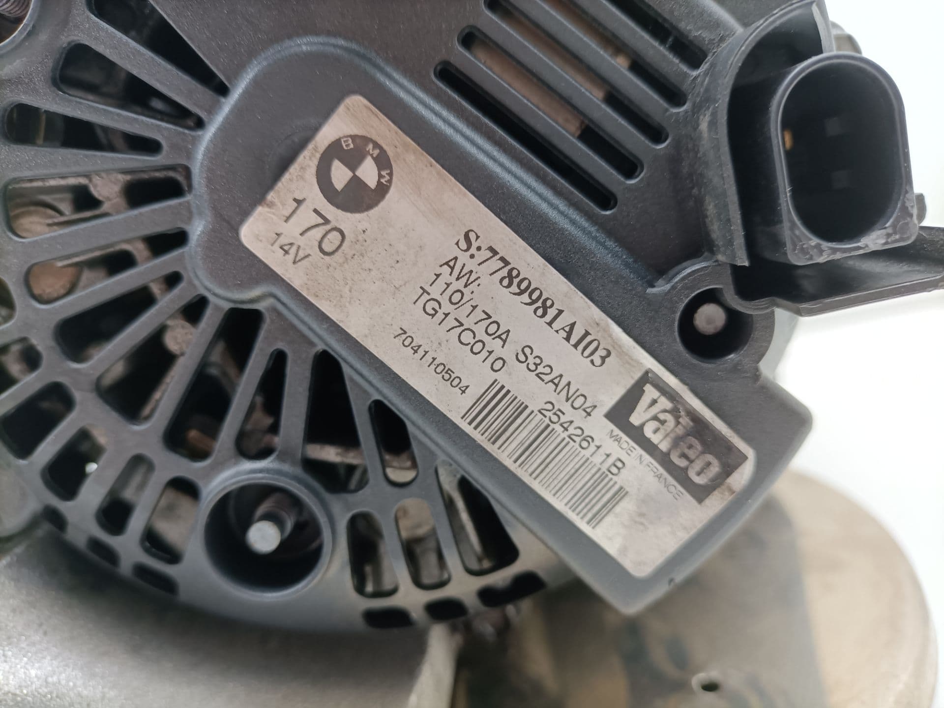 Alternador BMW SERIE 5 BERLINA (E60) 3