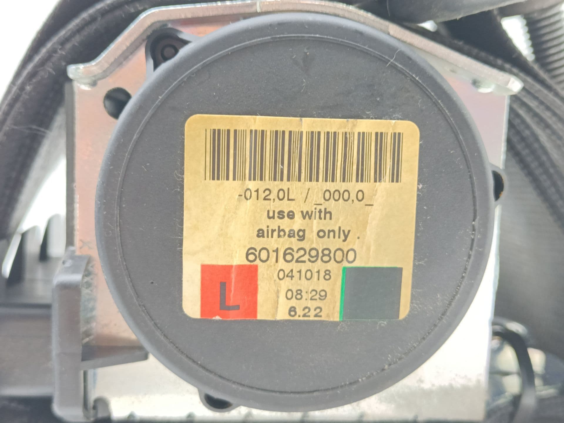 Cinturon seguridad delantero izquierdo BMW SERIE 5 BERLINA (E60) 3