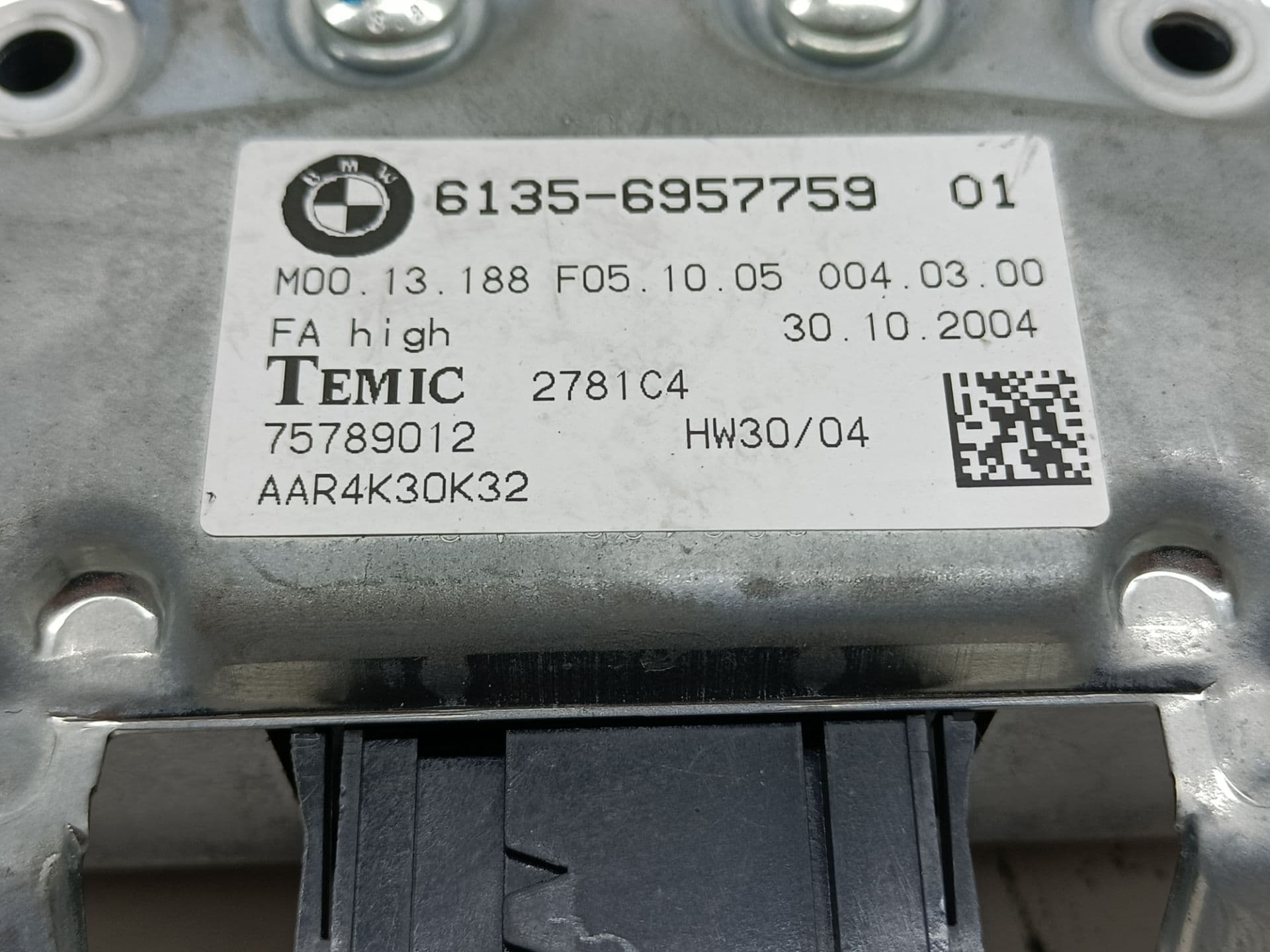 Modulo electronico BMW SERIE 5 BERLINA (E60) 2