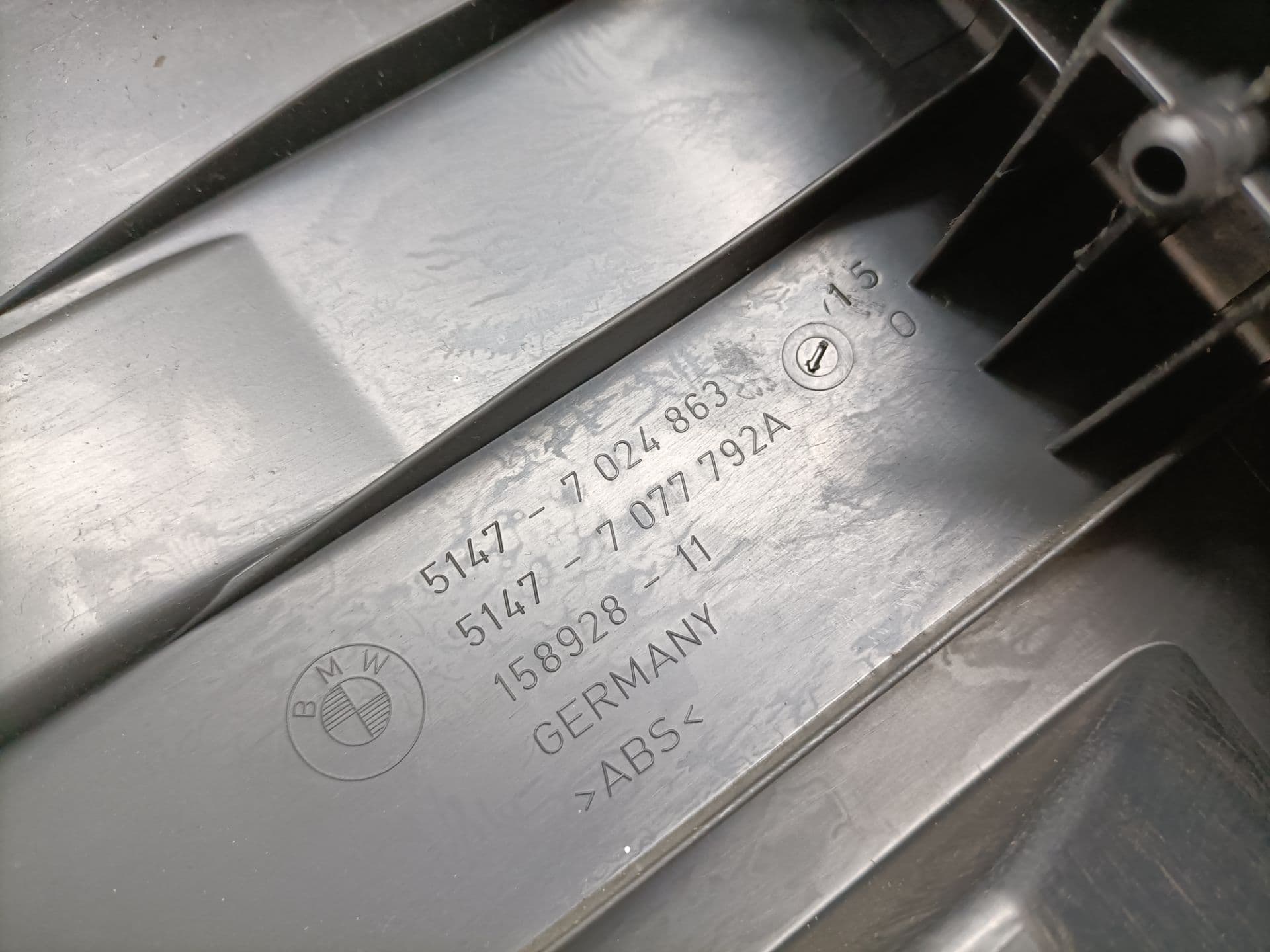 Plastico BMW SERIE 5 BERLINA (E60) 2
