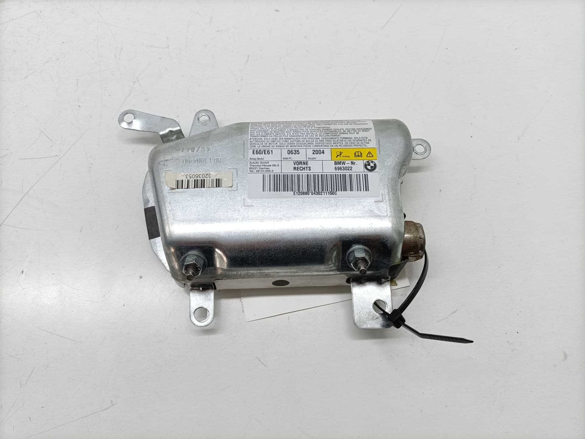 Airbag delantero derecho BMW SERIE 5 BERLINA (E60)