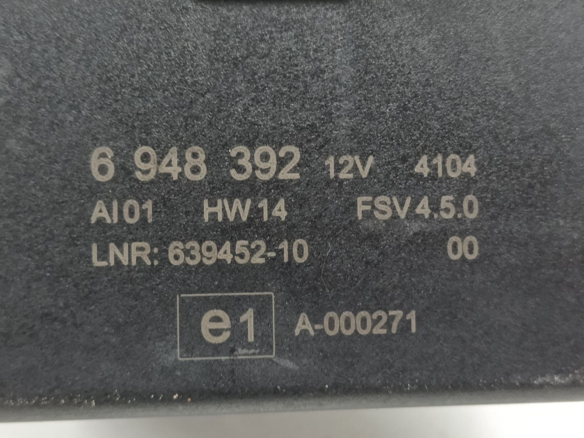 Claxon BMW SERIE 5 BERLINA (E60) 3