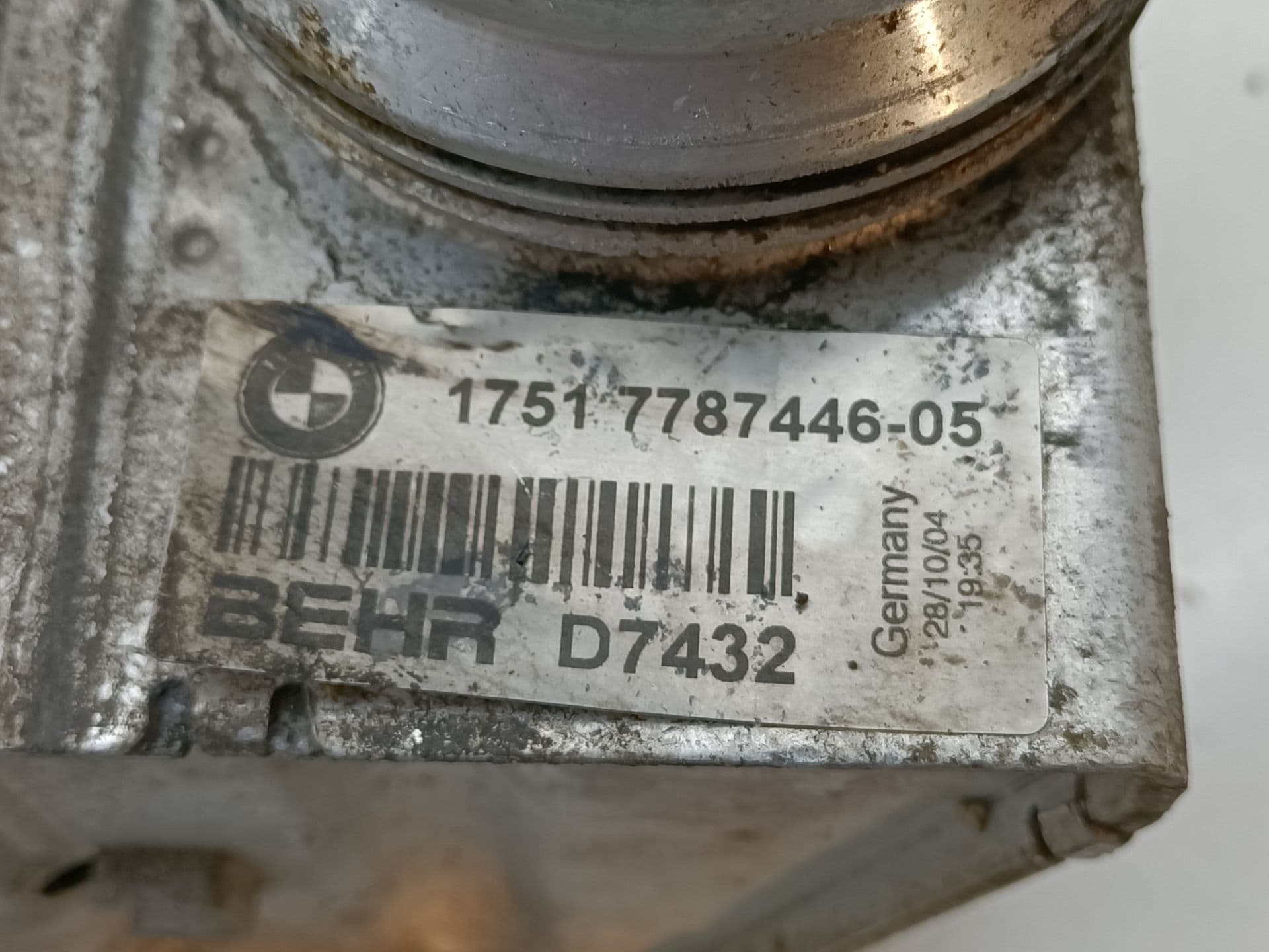 Intercooler BMW SERIE 5 BERLINA (E60) 4