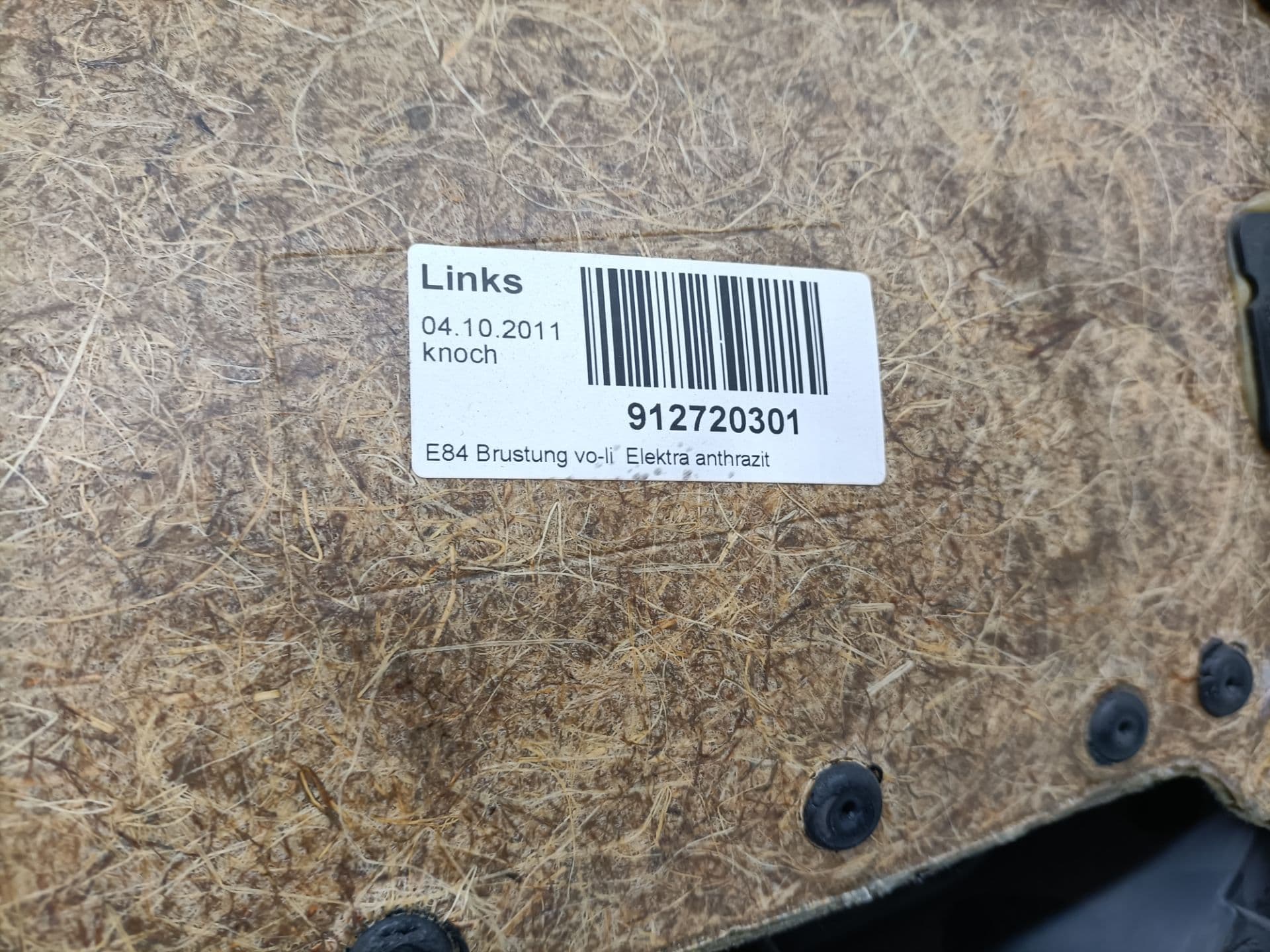 Recambio BMW SERIE 5 BERLINA (E60) ref. 912720301 2