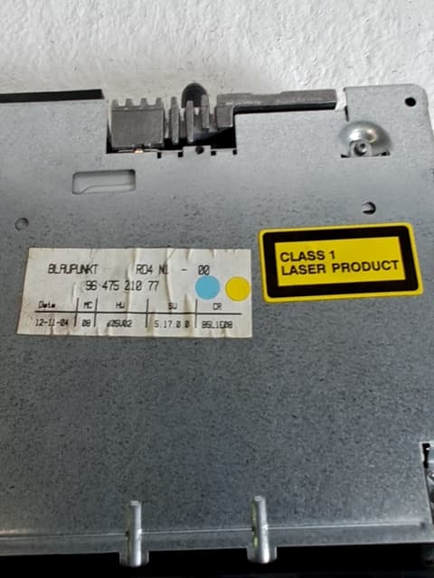 Sistema audio / radio cd CITROEN C4 BERLINA