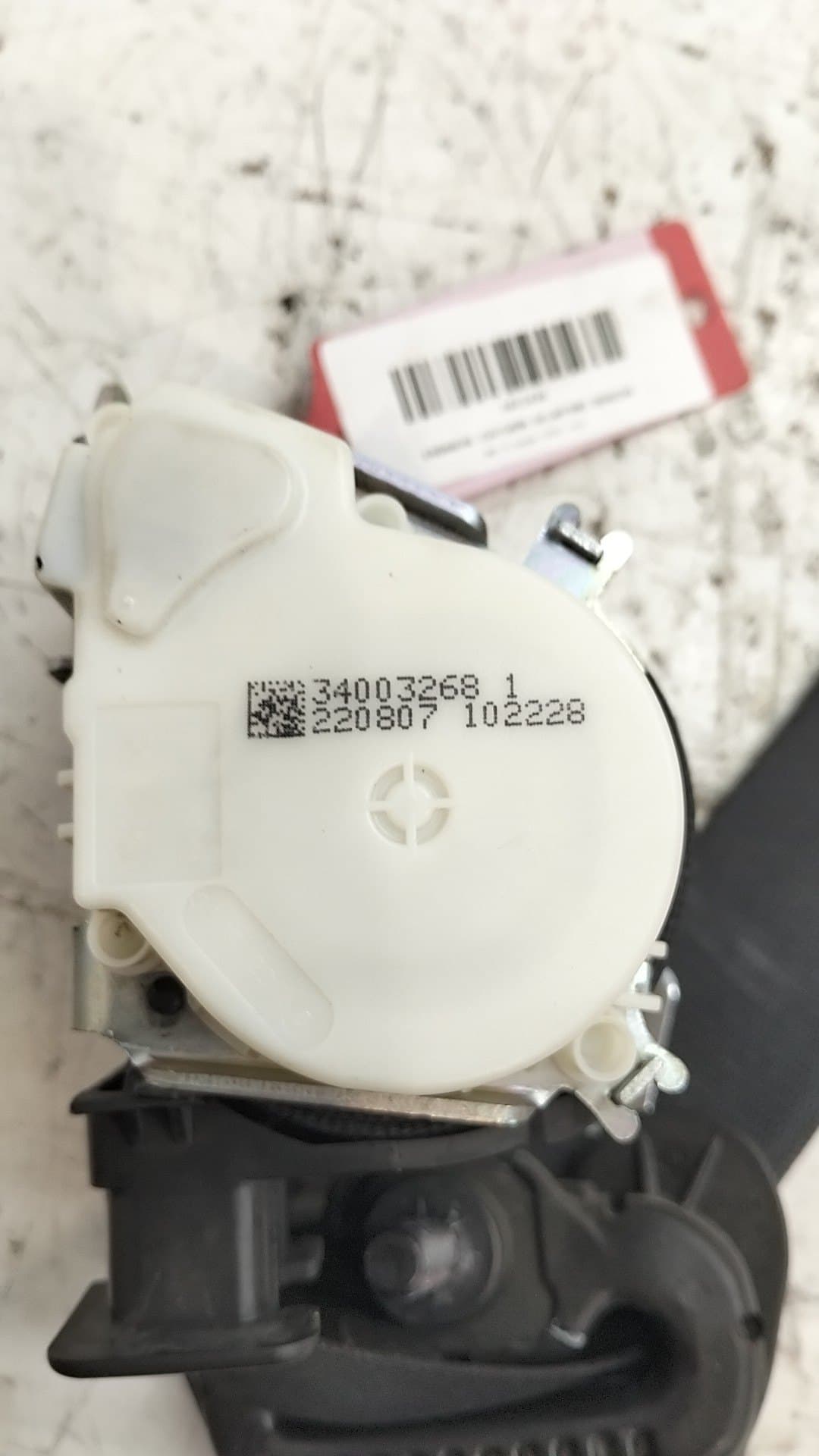 Cinturon seguridad delantero derecho BMW 3 COUPE (E92) 3