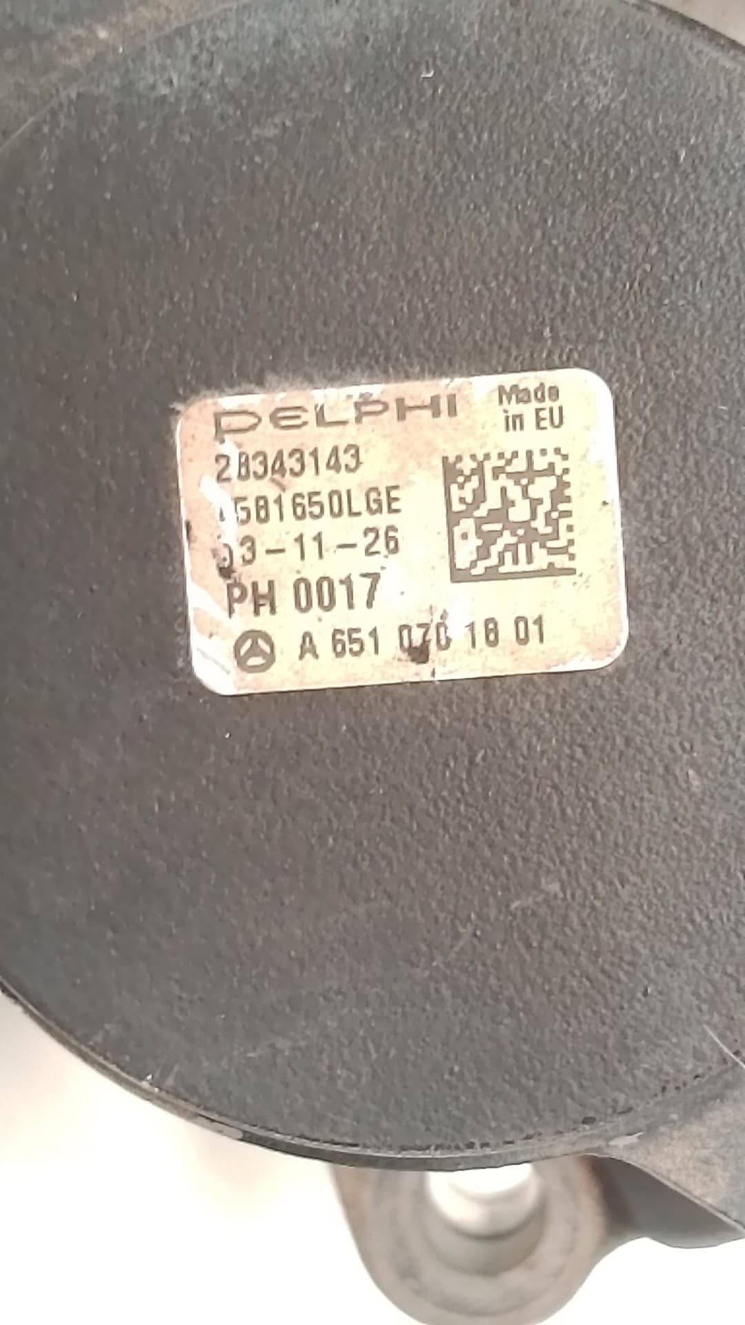 Bomba inyeccion MERCEDES-BENZ SPRINTER 3,5-T FURGONETA (B906) 3