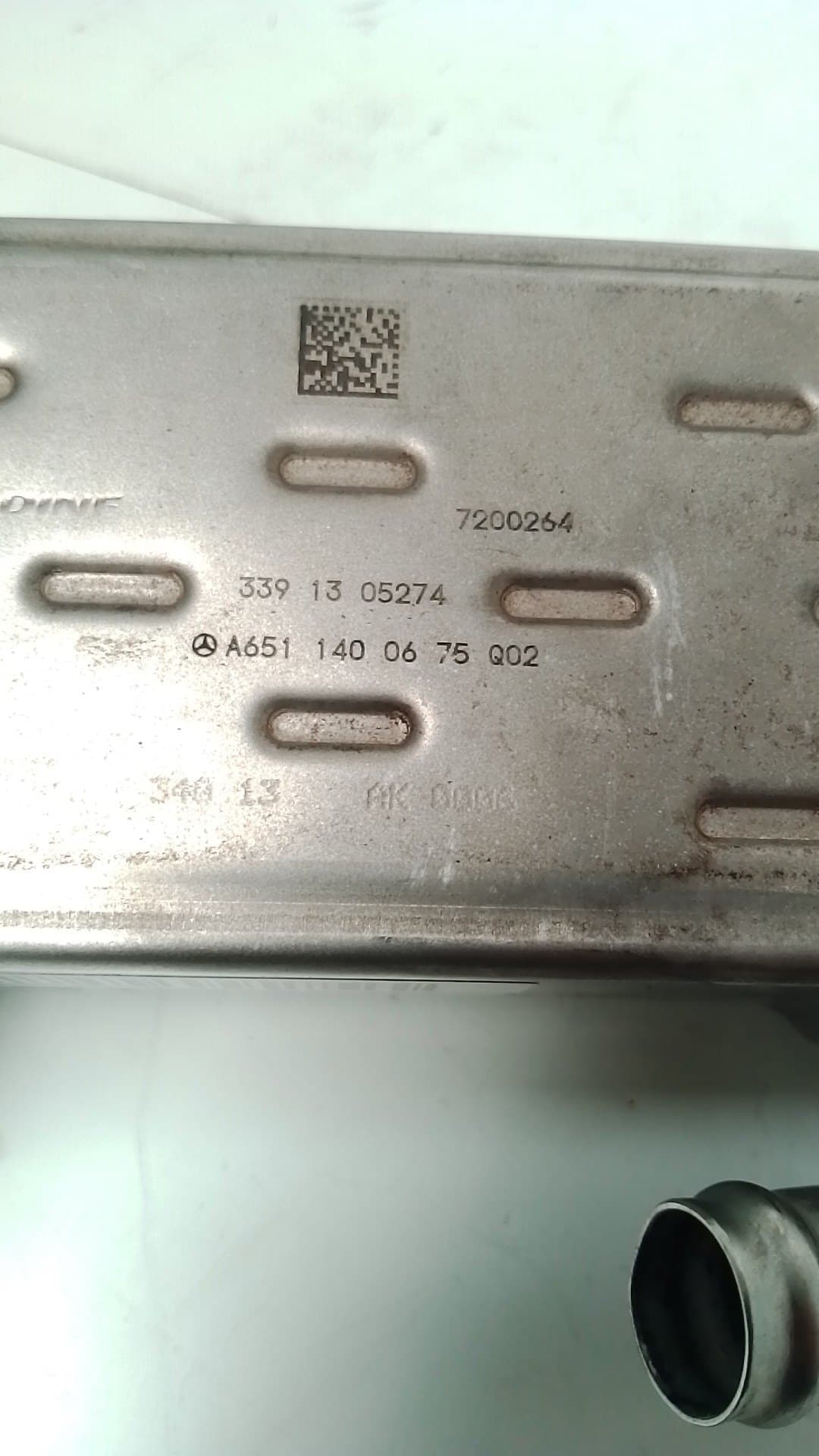 Enfriador egr MERCEDES-BENZ SPRINTER 3,5-T FURGONETA (B906) 2