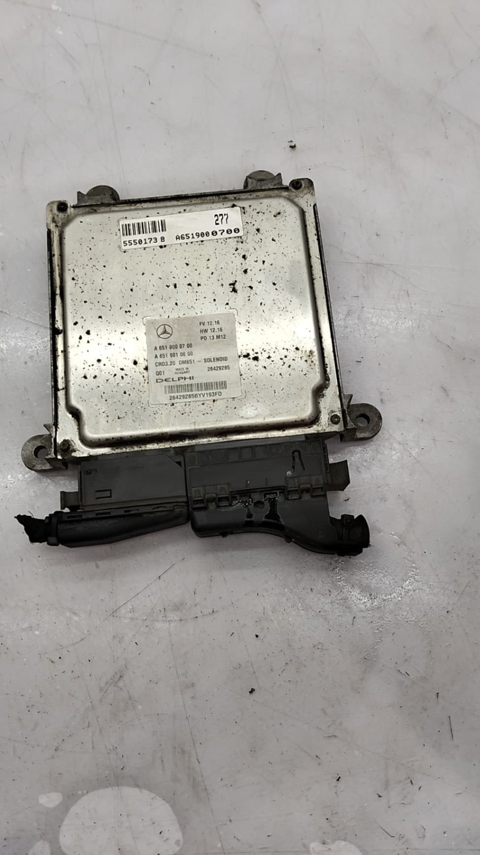 Centralita motor uce MERCEDES-BENZ SPRINTER 3,5-T FURGONETA (B906) 2