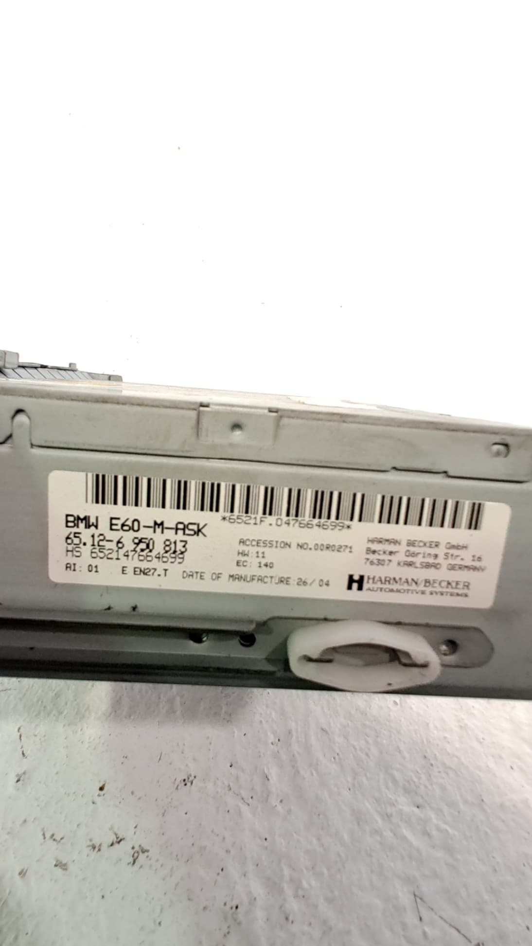 Sistema audio / radio cd BMW SERIE 5 BERLINA (E34) 2