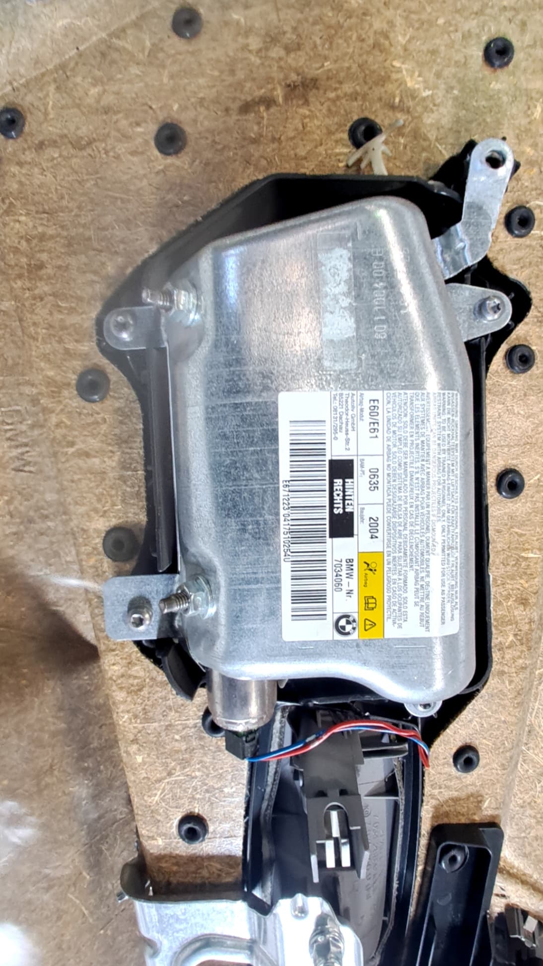 Guarnecido puerta trasera derecha BMW SERIE 5 BERLINA (E34) 2