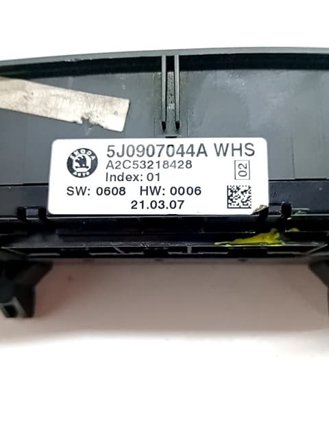 Mando climatizador SKODA ROOMSTER (5J7) 3