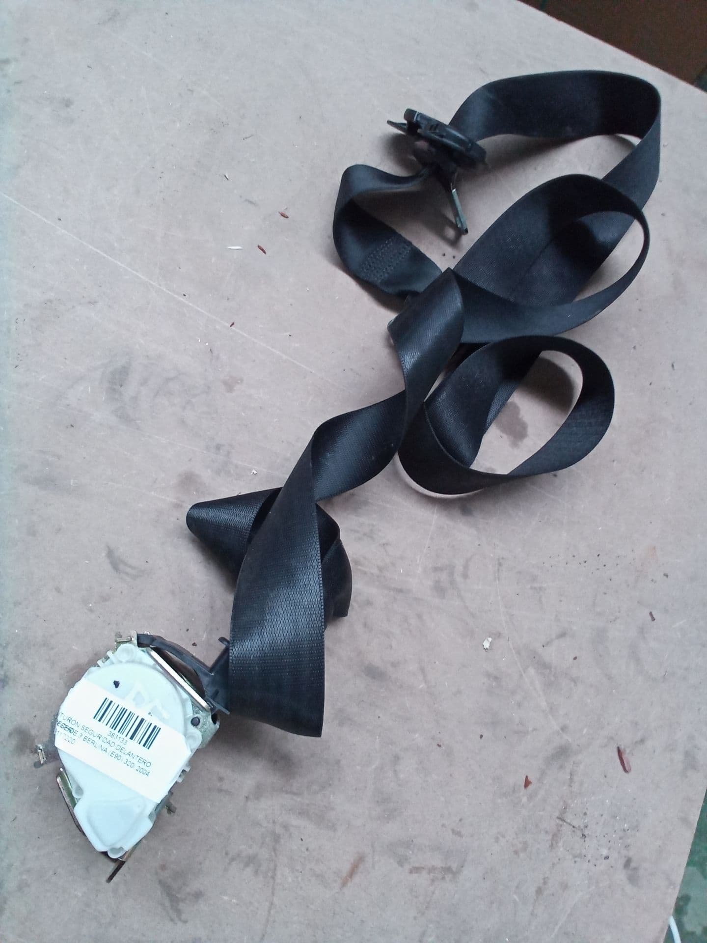 Cinturon seguridad delantero derecho BMW SERIE 3 BERLINA (E90)