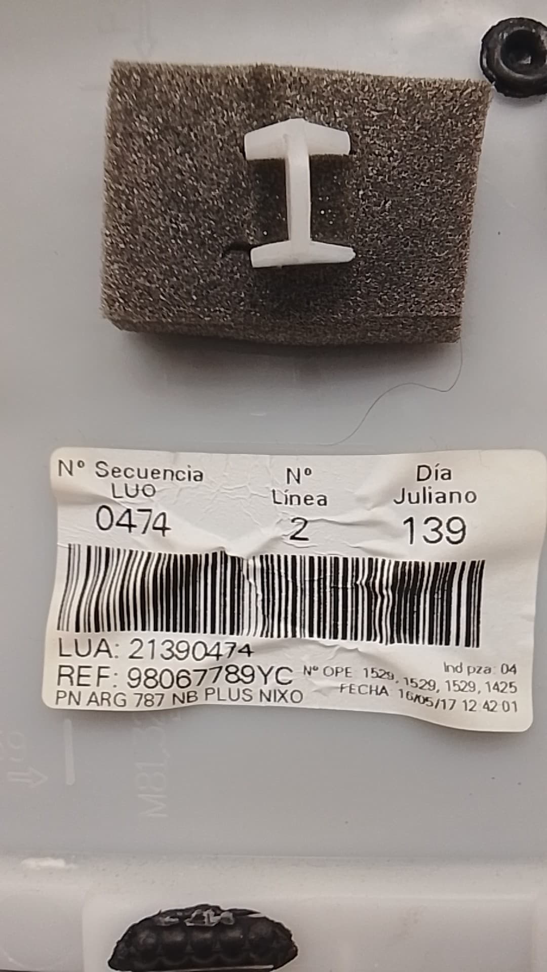 Recambio CITROEN C4 GRAND PICASSO ref. 98067789YC 2