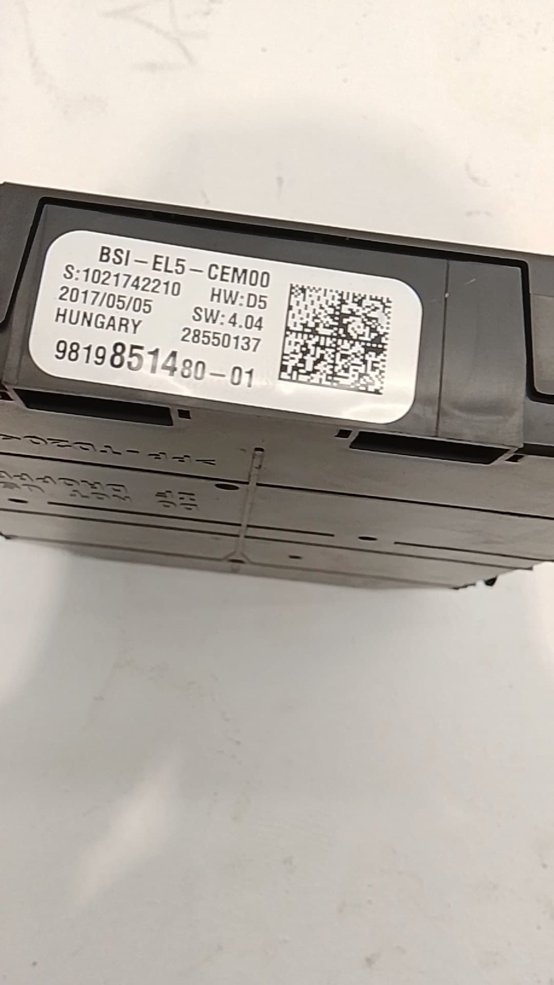 Caja fusibles CITROEN C4 GRAND PICASSO 3