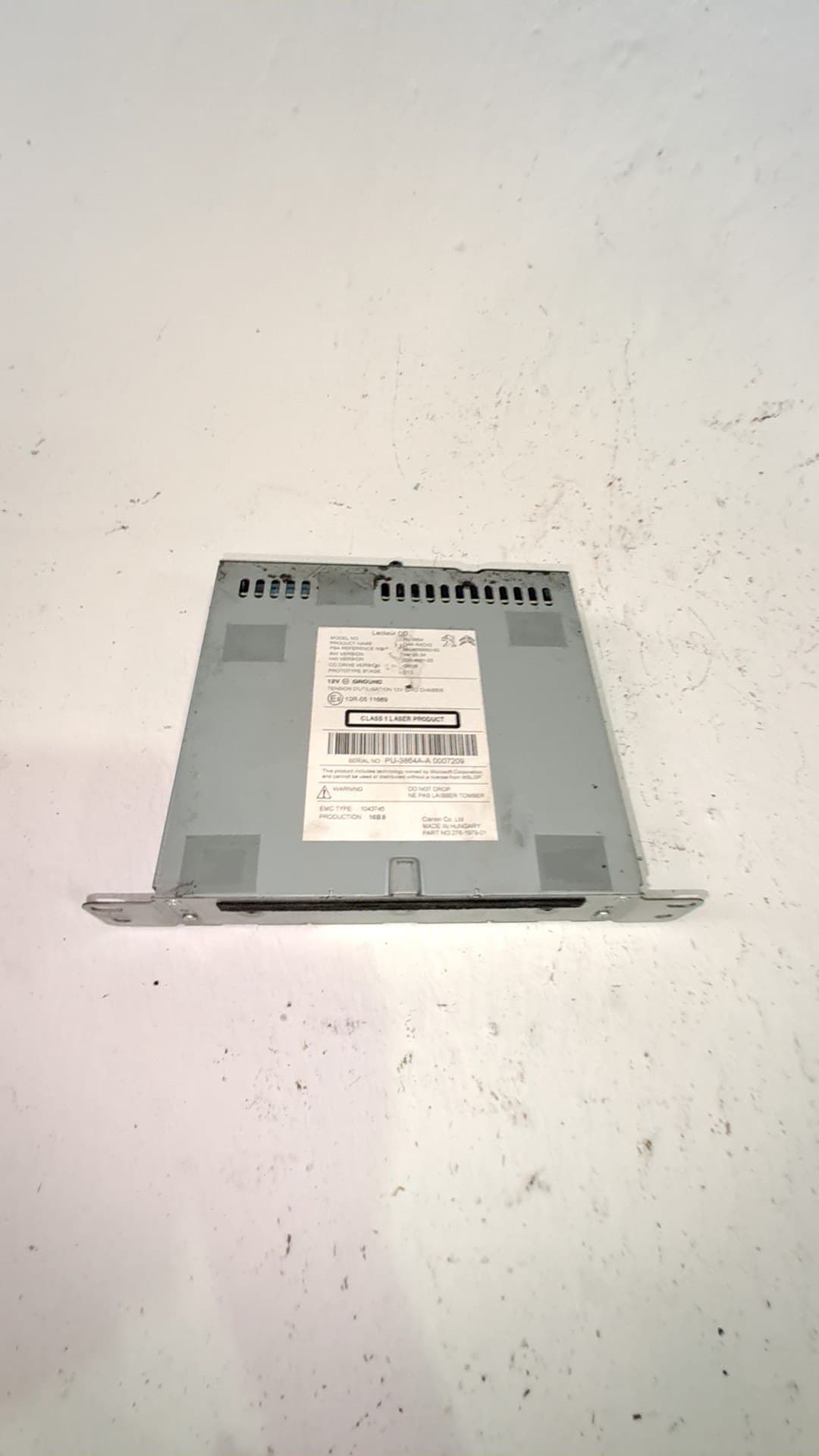 Sistema audio / radio cd PEUGEOT 508 2