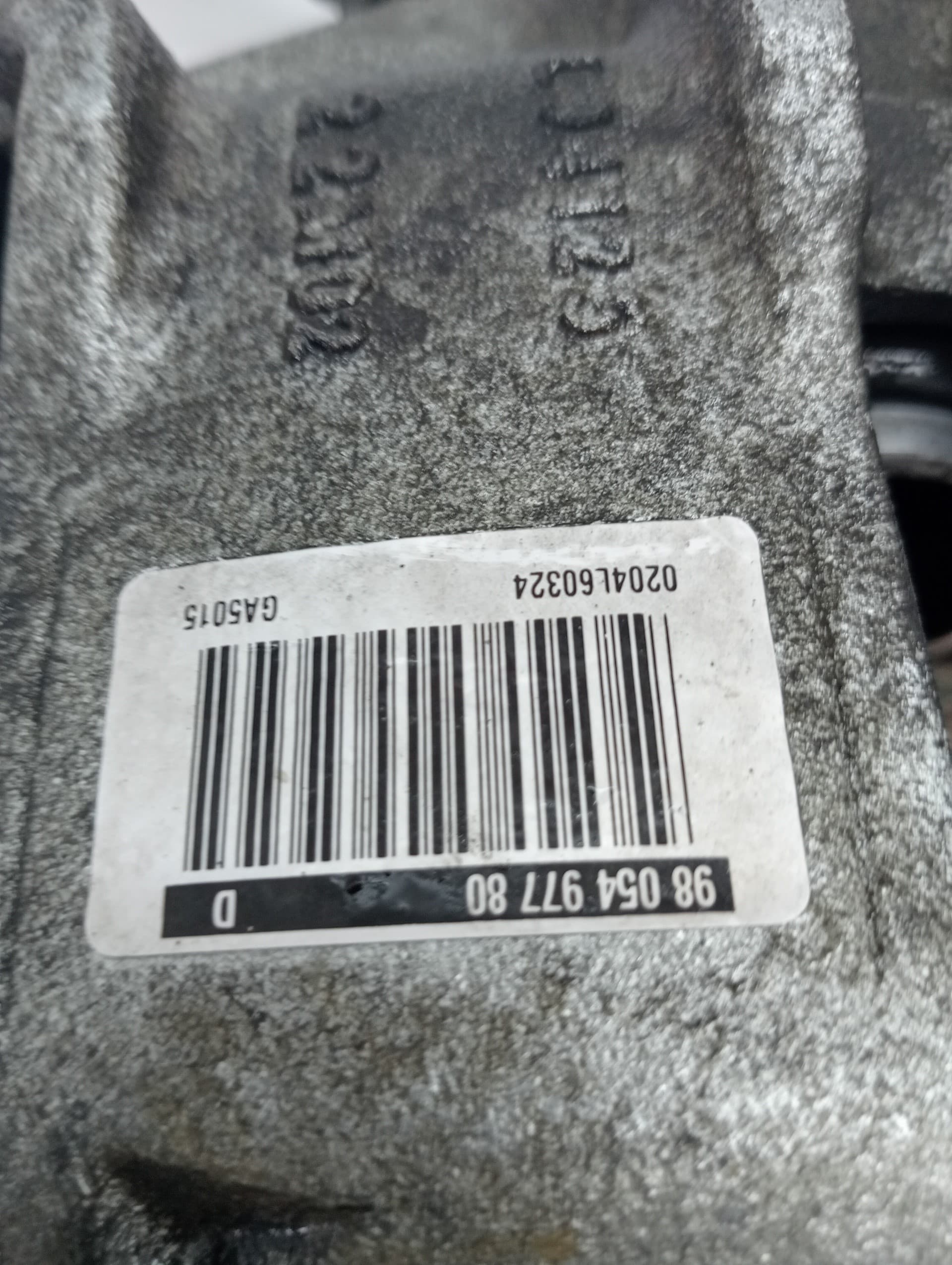 Recambio CITROEN C3 AIRCROSS ref. 9805497780 2
