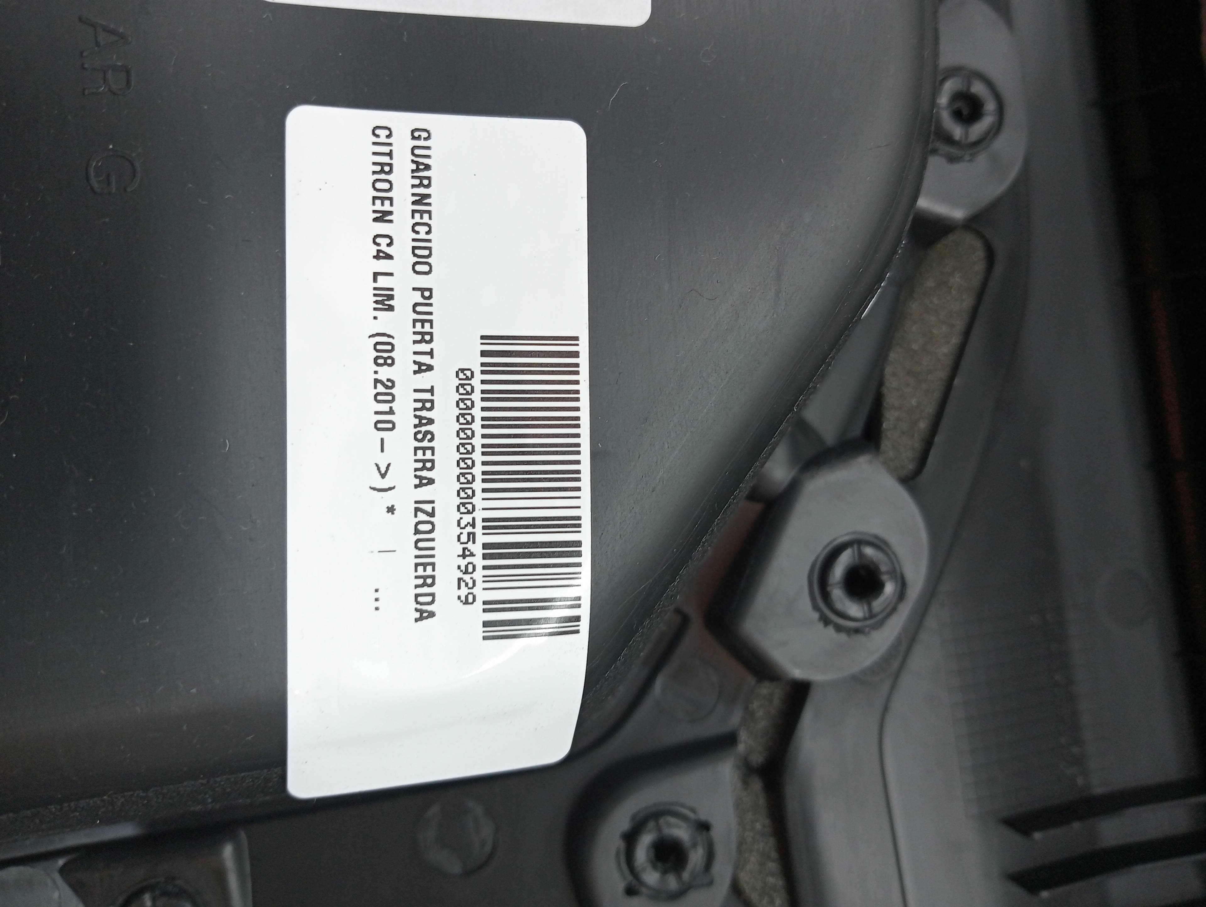 Recambio CITROEN CITROËN C4 III (BA_, BB_, BC_) ref. 98365122ZD 3