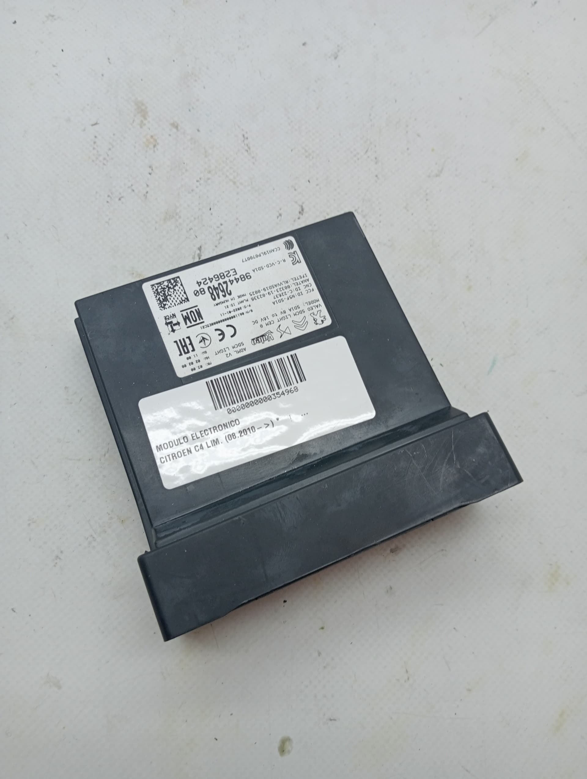 Modulo electronico CITROEN CITROËN C4 III (BA_, BB_, BC_)