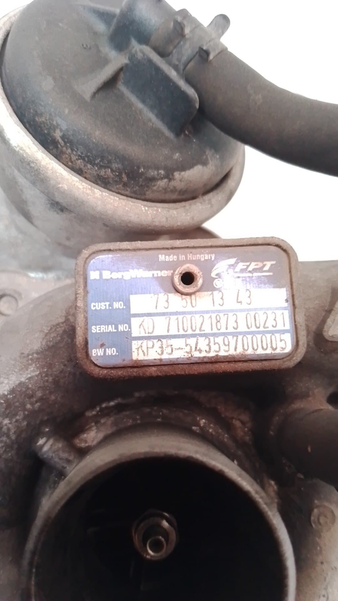 Turbocompresor OPEL CORSA D 3