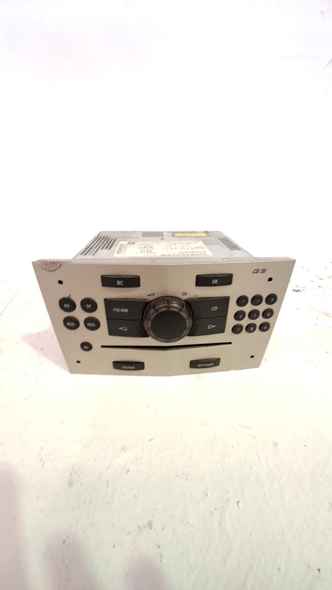 Sistema audio / radio cd OPEL CORSA D