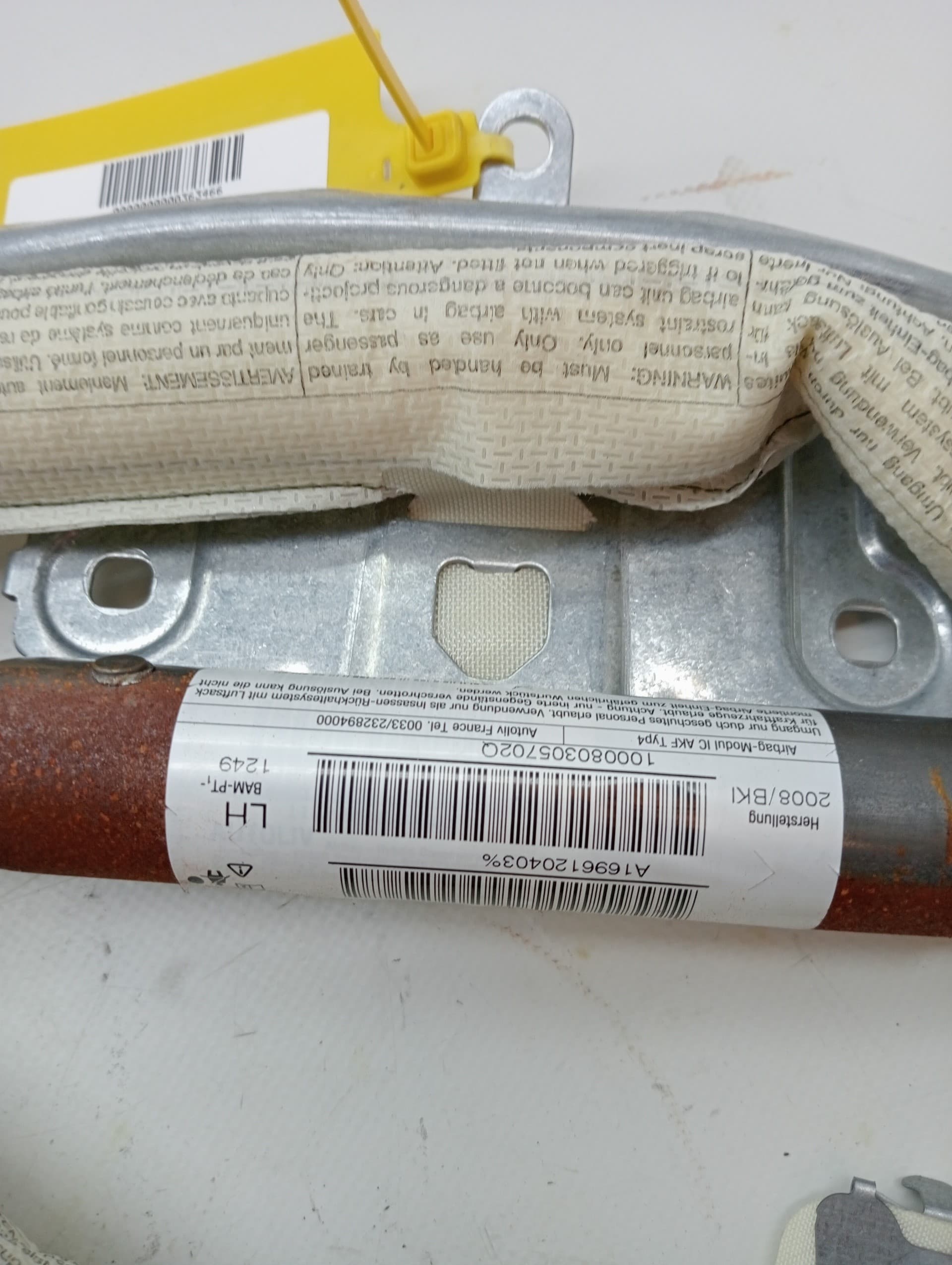 Airbag cortina delantero izquierdo MINI CLUBMAN (R55) 3