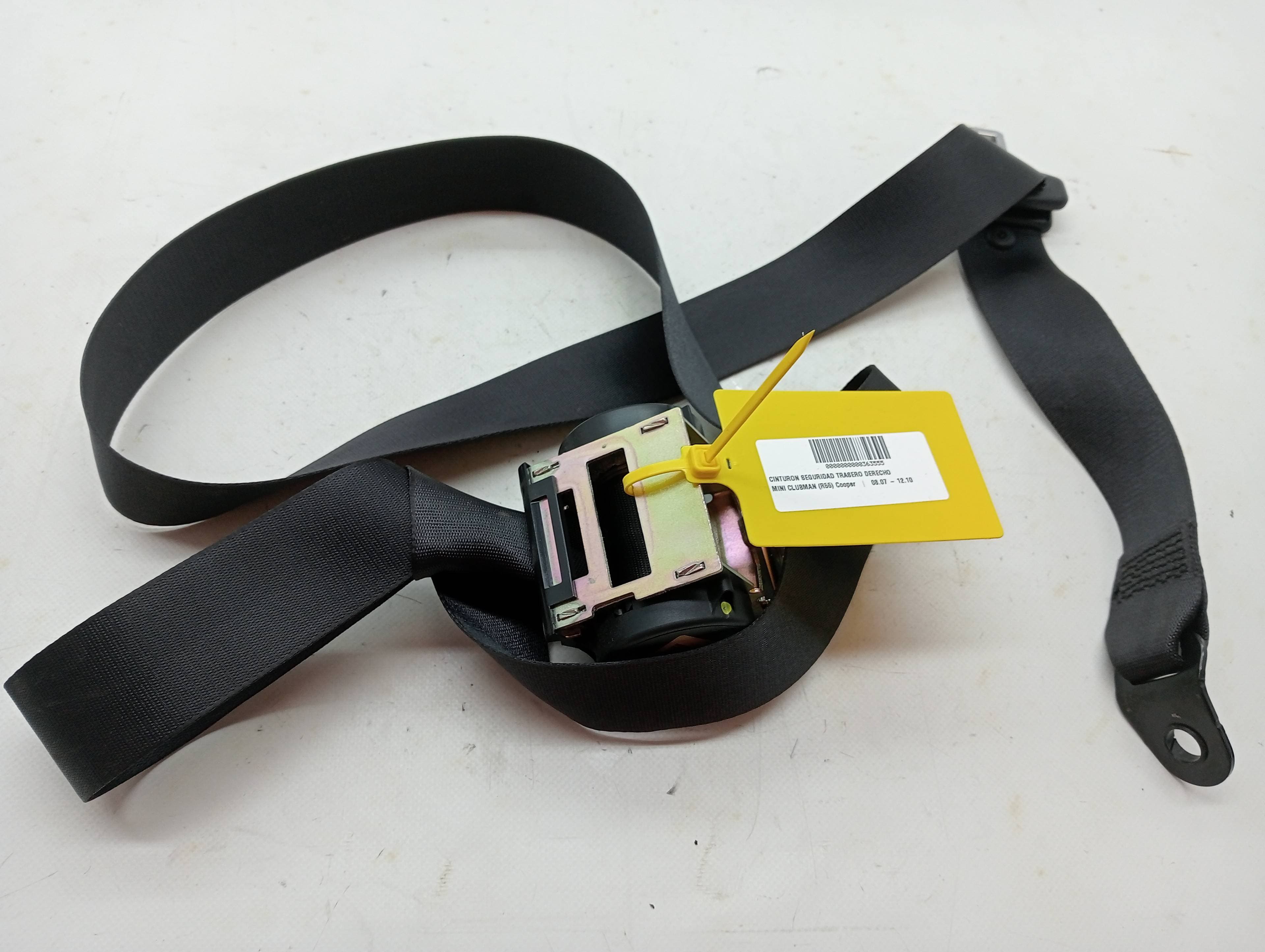 Cinturon seguridad trasero derecho MINI CLUBMAN (R55)