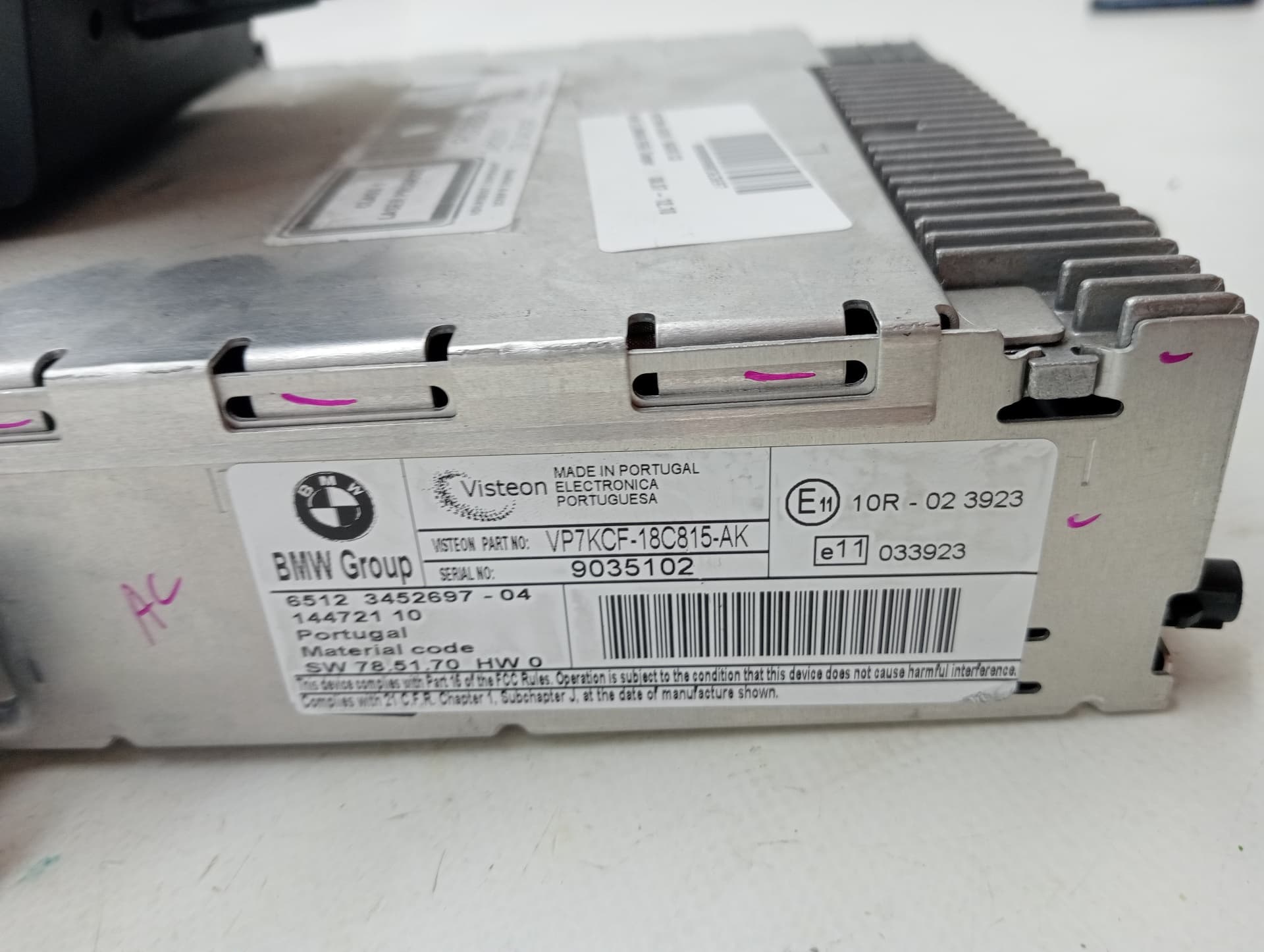 Sistema audio / radio cd MINI CLUBMAN (R55) 3