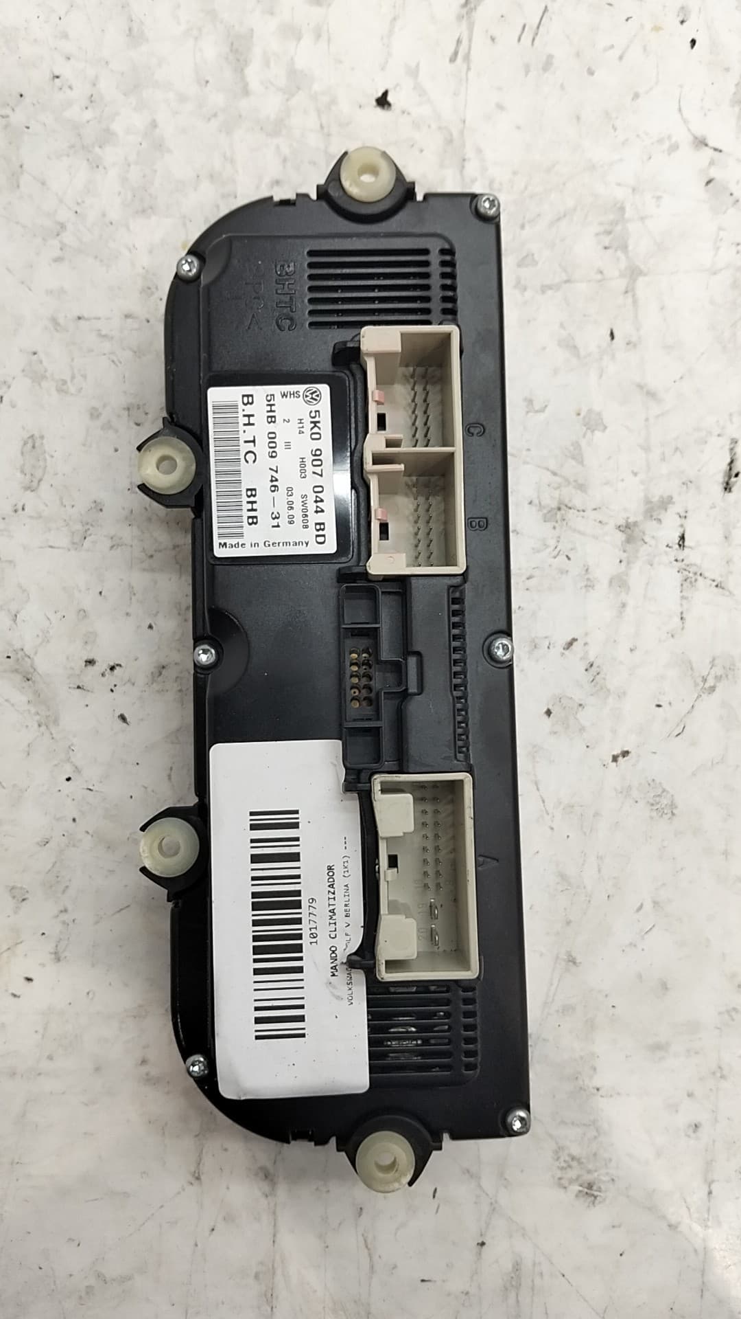 Mando climatizador VOLKSWAGEN GOLF V BERLINA (1K1) 3