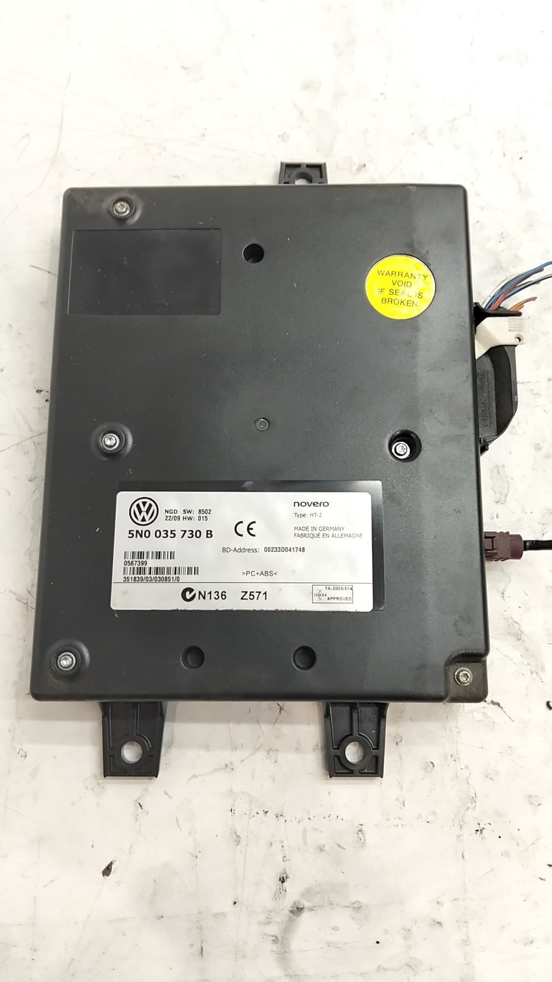 Modulo electronico VOLKSWAGEN GOLF V BERLINA (1K1) 2