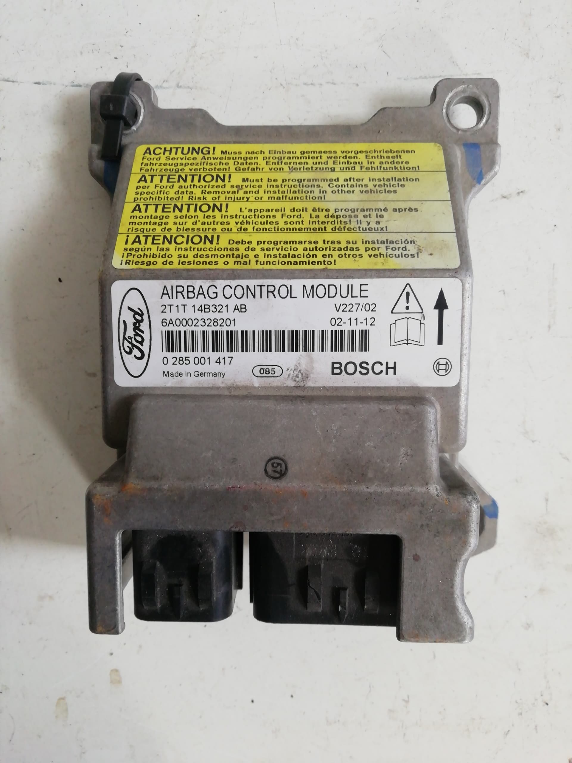 Centralita airbag FORD TRANSIT CONNECT (TC7)