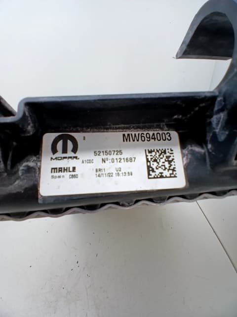 Radiador agua FIAT 500E 2