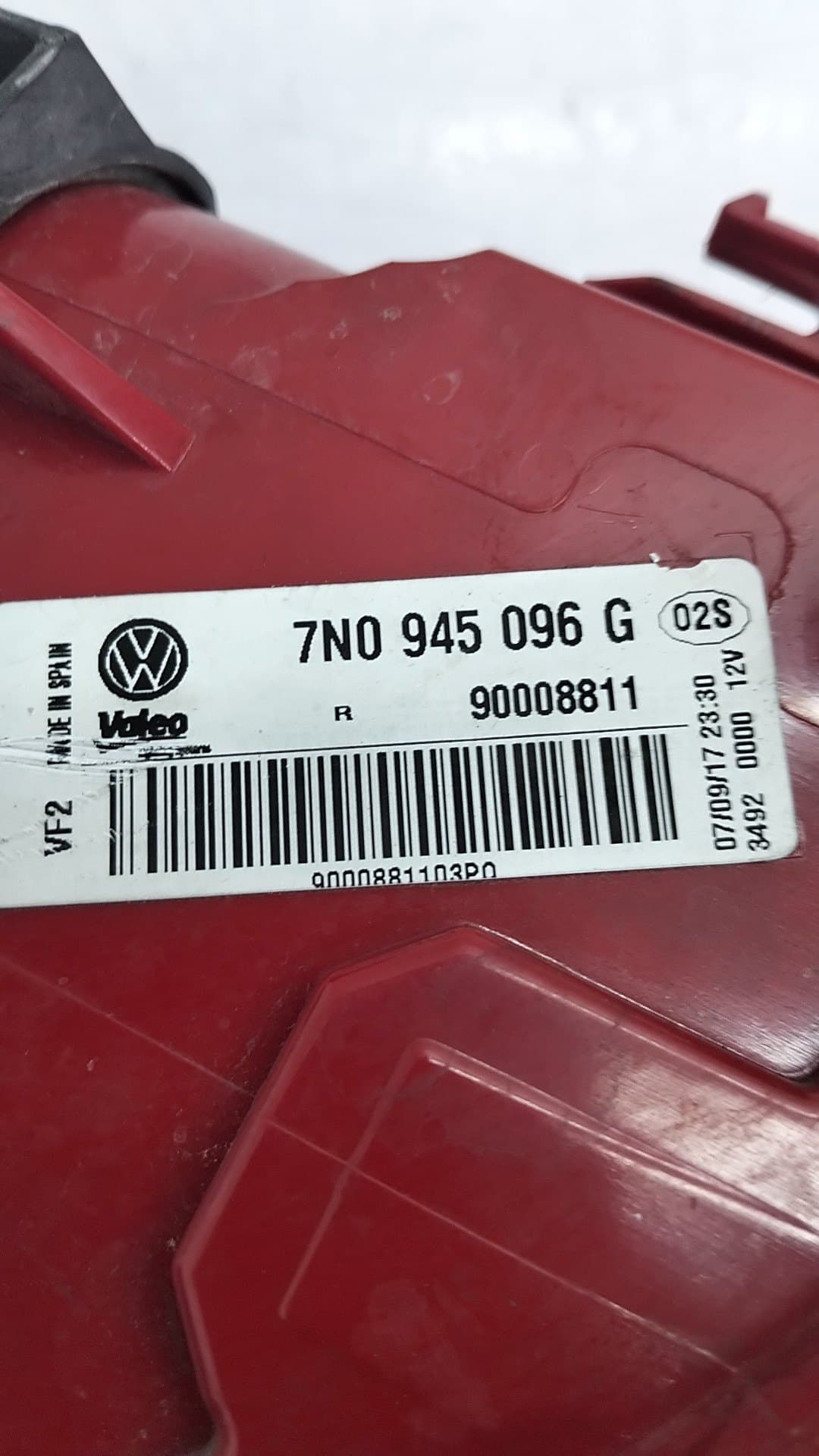 Piloto trasero derecho VOLKSWAGEN SHARAN (7N1, 7N2) 2