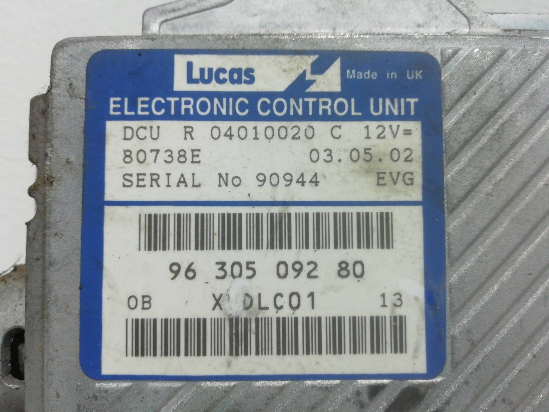 Centralita motor uce CITROEN XANTIA BREAK 2